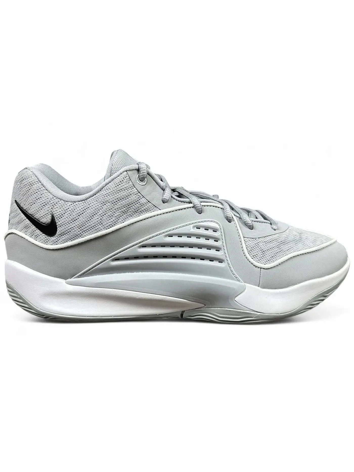 Мужские кроссовки для баскетбола Nike KD 16 TB — изображение 1 из 1, серый/черный/белый
