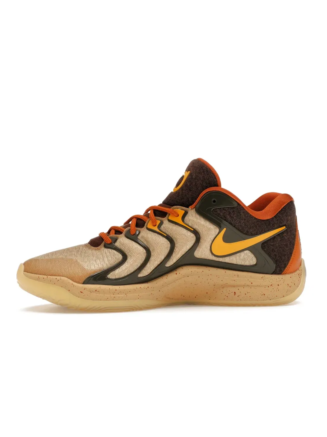 Мужские кроссовки с цветовой гаммой Nike KD 17 NRG Nike — изображение 3 из 4, золотистый/зеленый