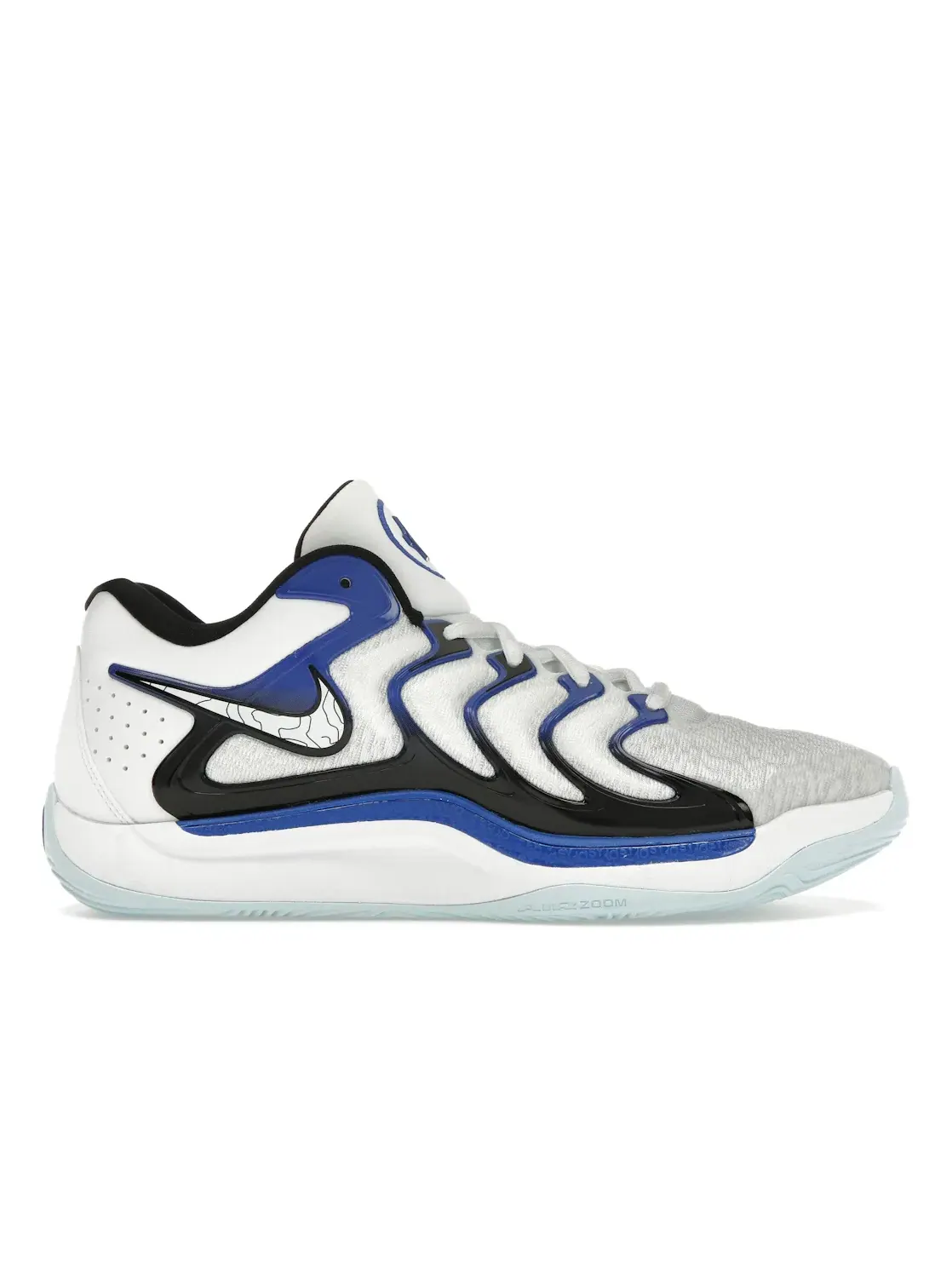 Мужские баскетбольные кроссовки с амортизацией Nike KD 17 — изображение 1 из 4, белый/черный