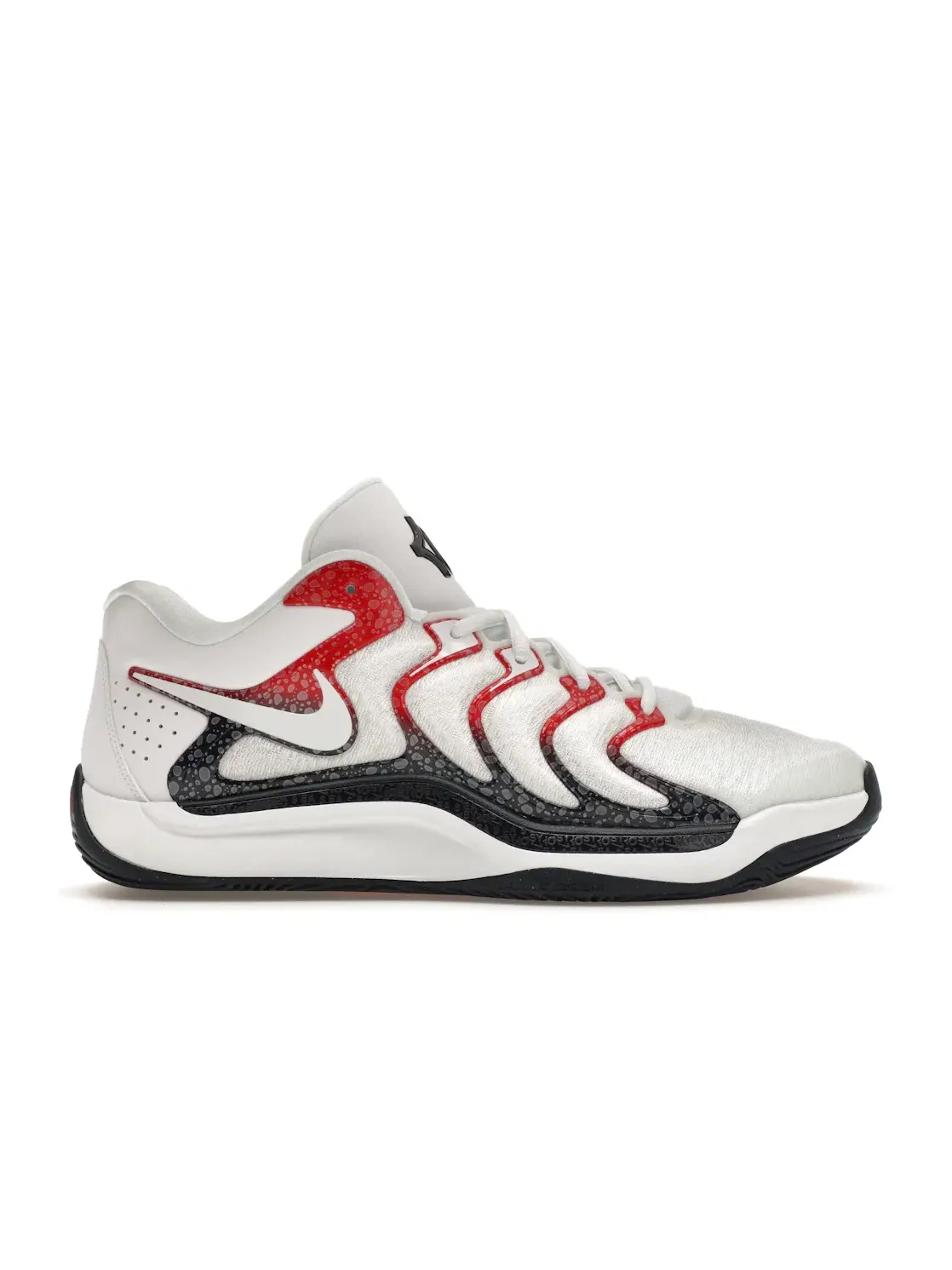 Мужские кроссовки для баскетбола с принтом Nike KD 17 Nike — изображение 1 из 4, белый/-красный