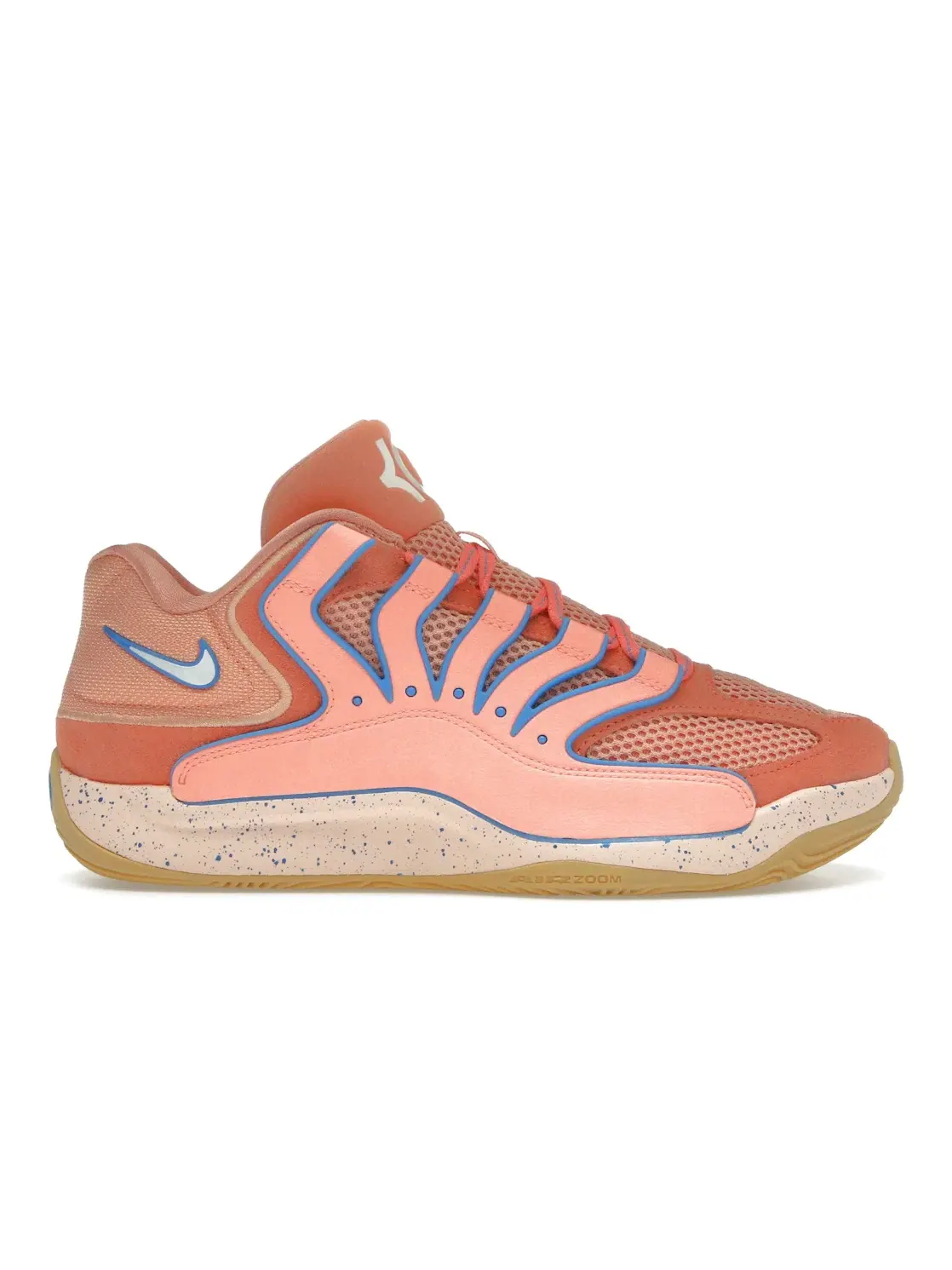 Мужские кроссовки для баскетбола с амортизацией Nike KD 18 — изображение 1 из 4, розовый/светлый//синий