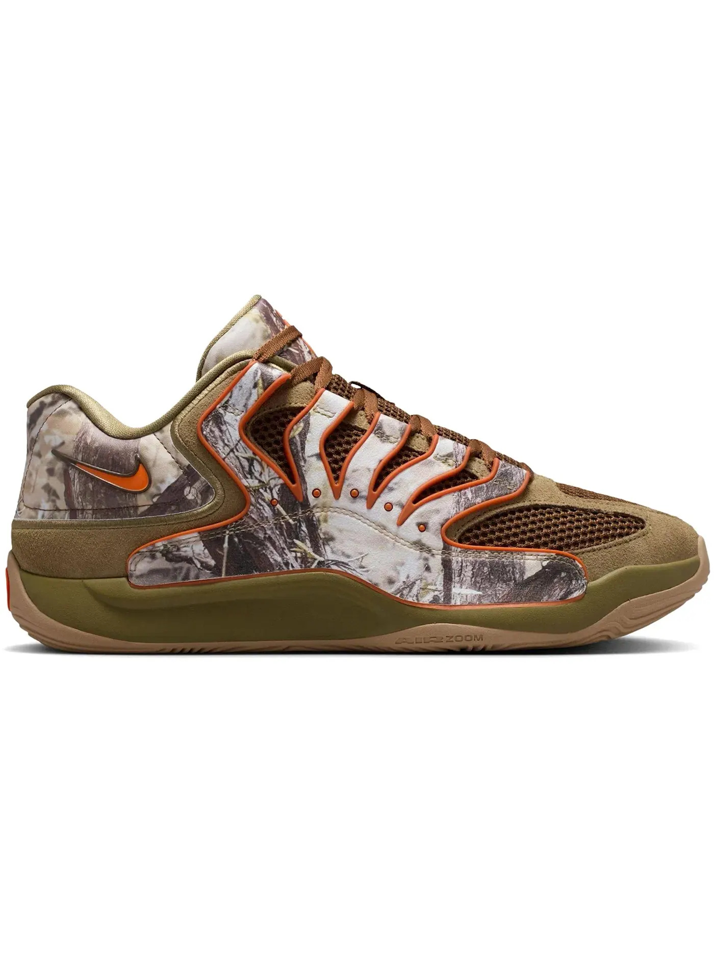 Мужские кроссовки для баскетбола Nike KD 18 Nike — изображение 1 из 1, оранжевый/коричневый