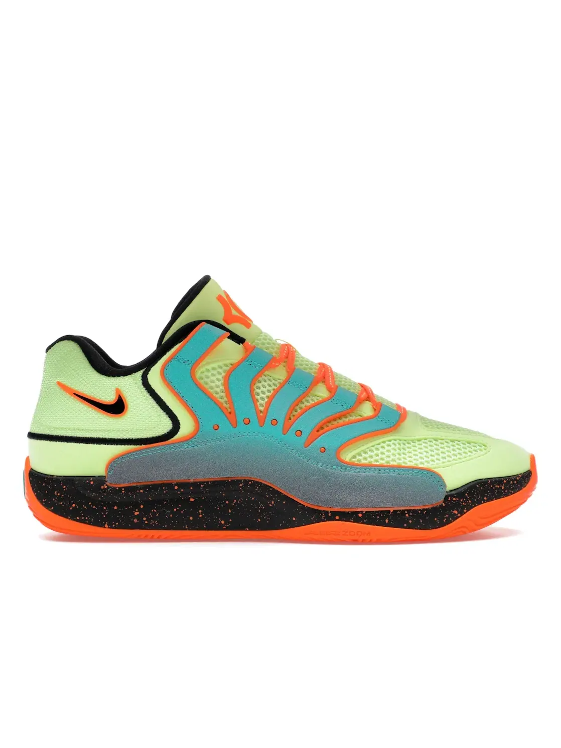 Мужские кроссовки с ярким дизайном Nike KD 18 — изображение 1 из 4, прозрачный/черный