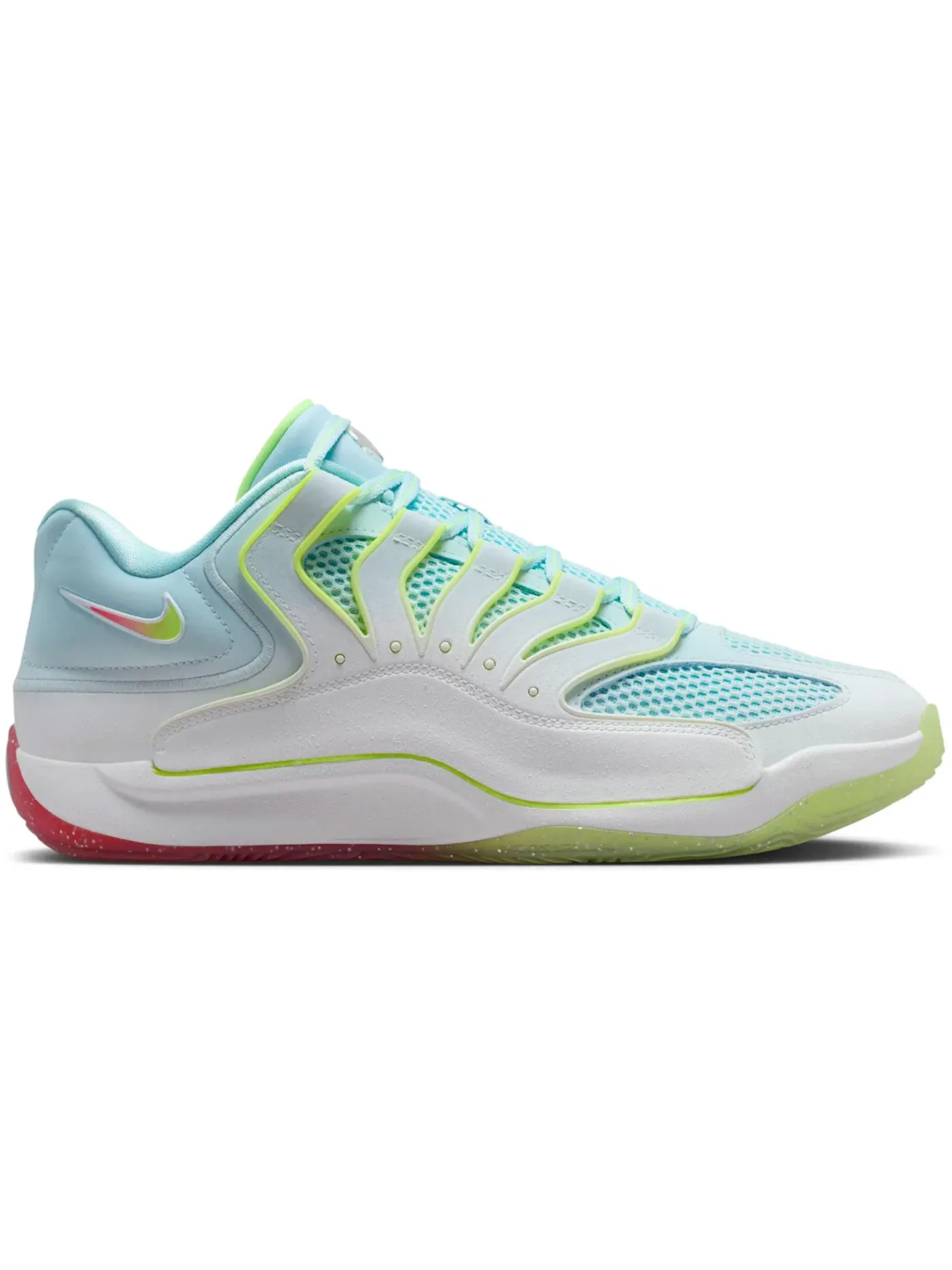 Мужские кроссовки для баскетбола Nike KD 18 Nike — изображение 1 из 1, белый//яркий/синий