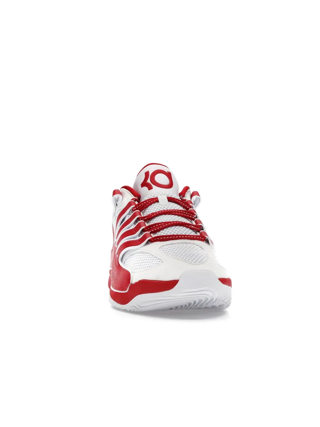 Мужские кроссовки баскетбольные Nike KD 18 TB — изображение 2 из 4, белый красный