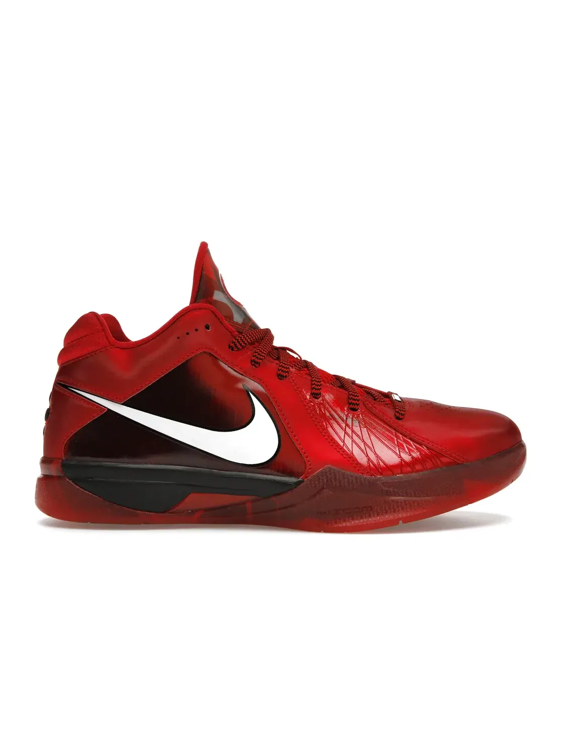 Мужские баскетбольные кроссовки с иридиевыми вставками Nike KD 3 — изображение 1 из 4, красный/белый-черный