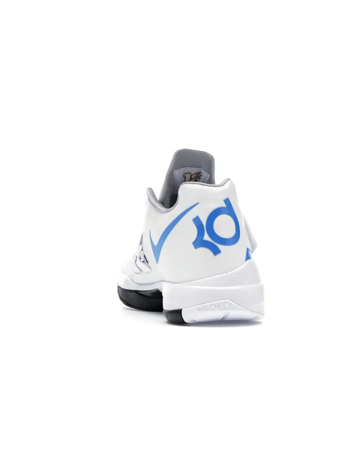 Мужские кроссовки с принтом Nike KD 4 — изображение 4 из 4, белый/синий-серый-черный