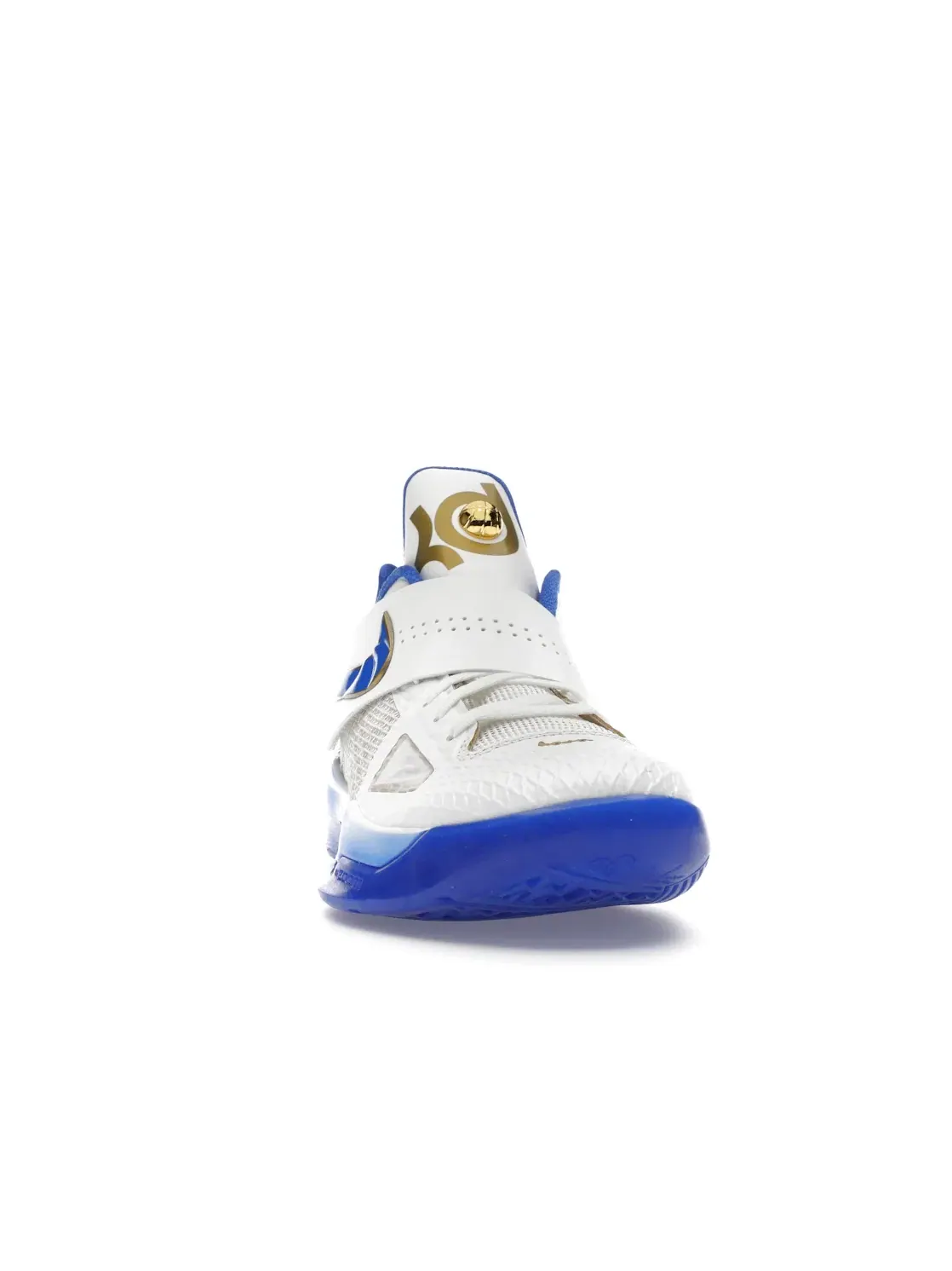 Мужские высокие баскетбольные кроссовки с кожаным и сетчатым верхом Nike KD 4 — изображение 2 из 4