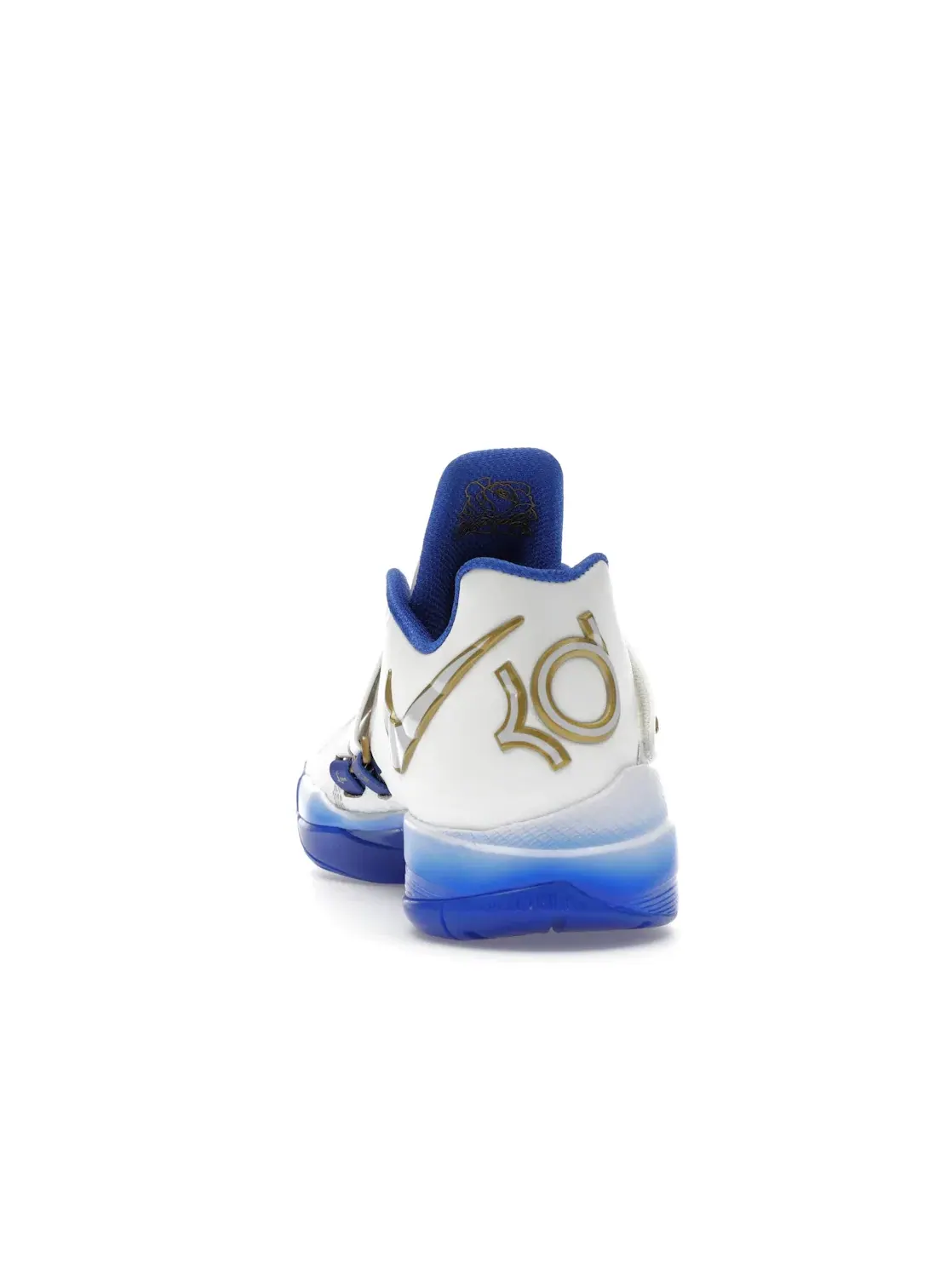 Мужские высокие баскетбольные кроссовки с кожаным и сетчатым верхом Nike KD 4 — изображение 4 из 4