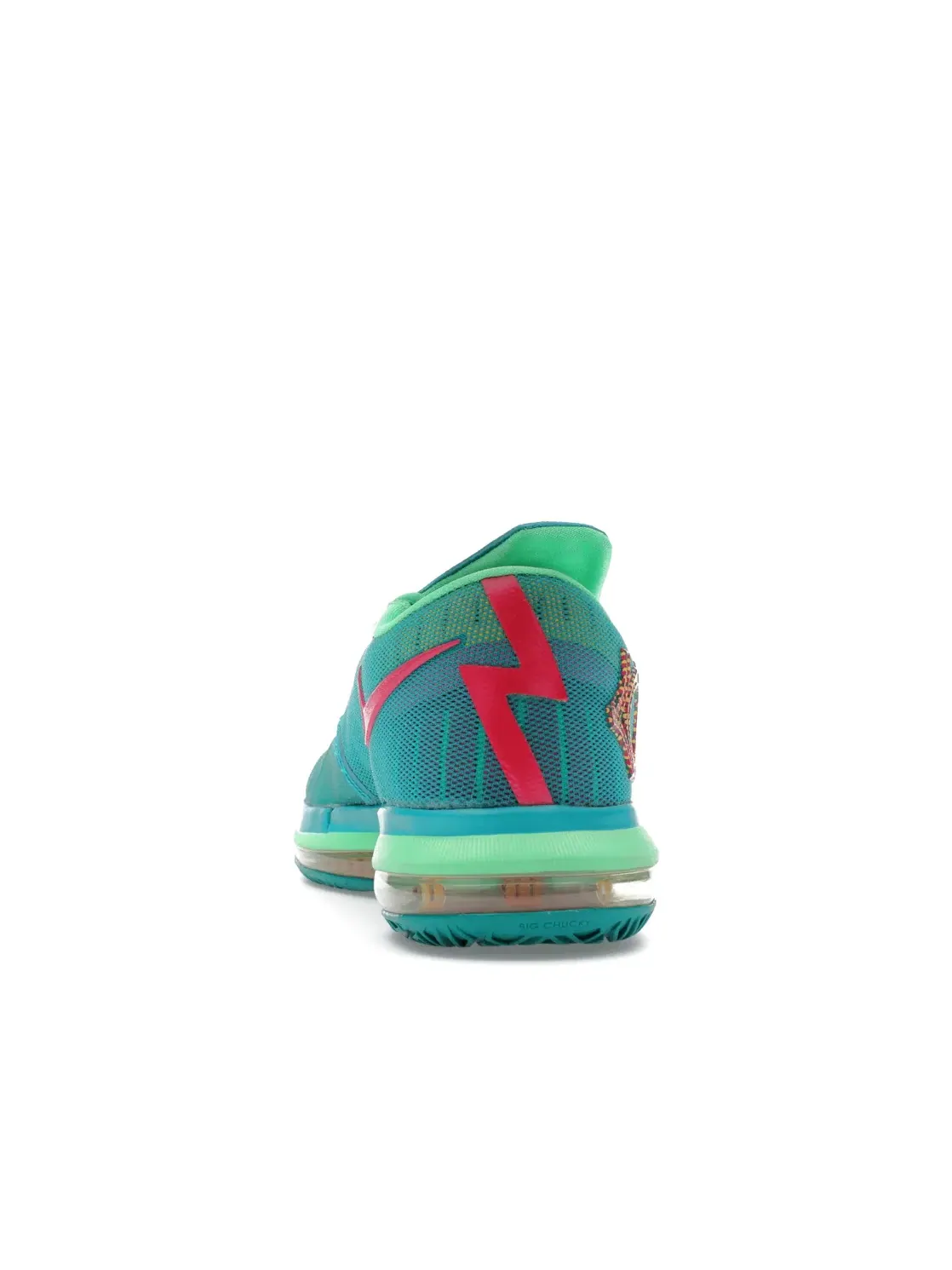 Мужские кроссовки для баскетбола Nike KD 6 — изображение 4 из 4, зеленый розовый