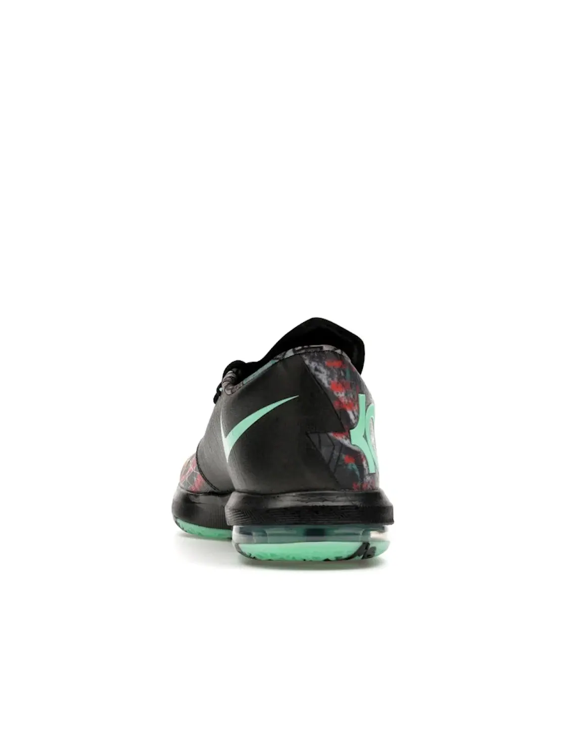 Мужские кроссовки с многоцветным дизайном Nike KD 6 — изображение 4 из 4, мульти-/зеленый/черный