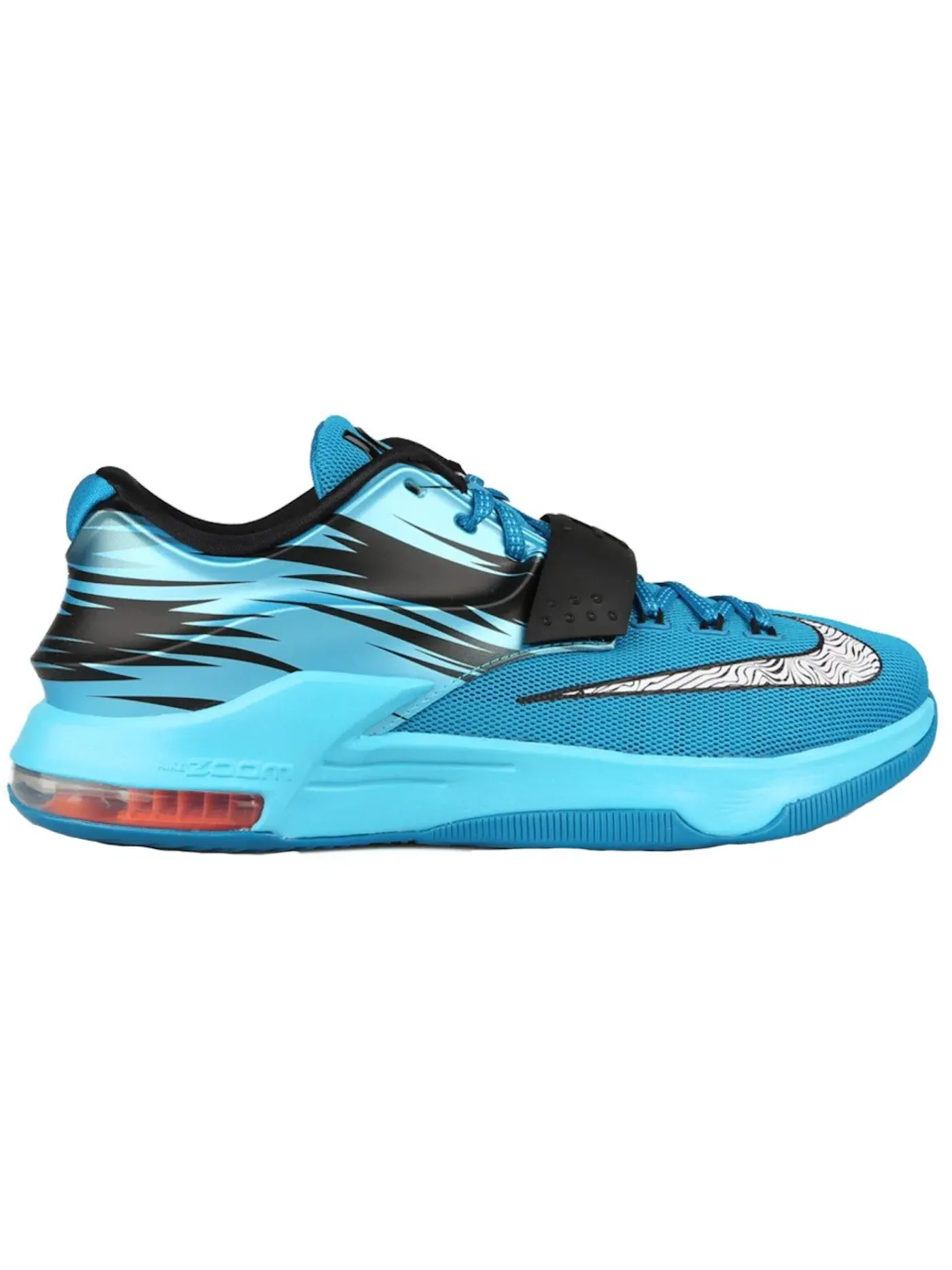 Мужские кроссовки для баскетбола Nike KD 7 — изображение 1 из 1, светлый/белый