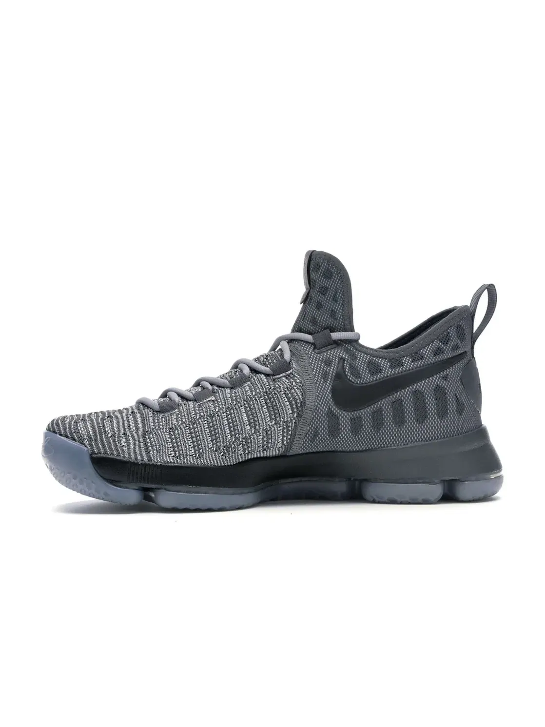 Мужские кроссовки для баскетбола Nike KD 9 — изображение 3 из 4, серый/темный серый
