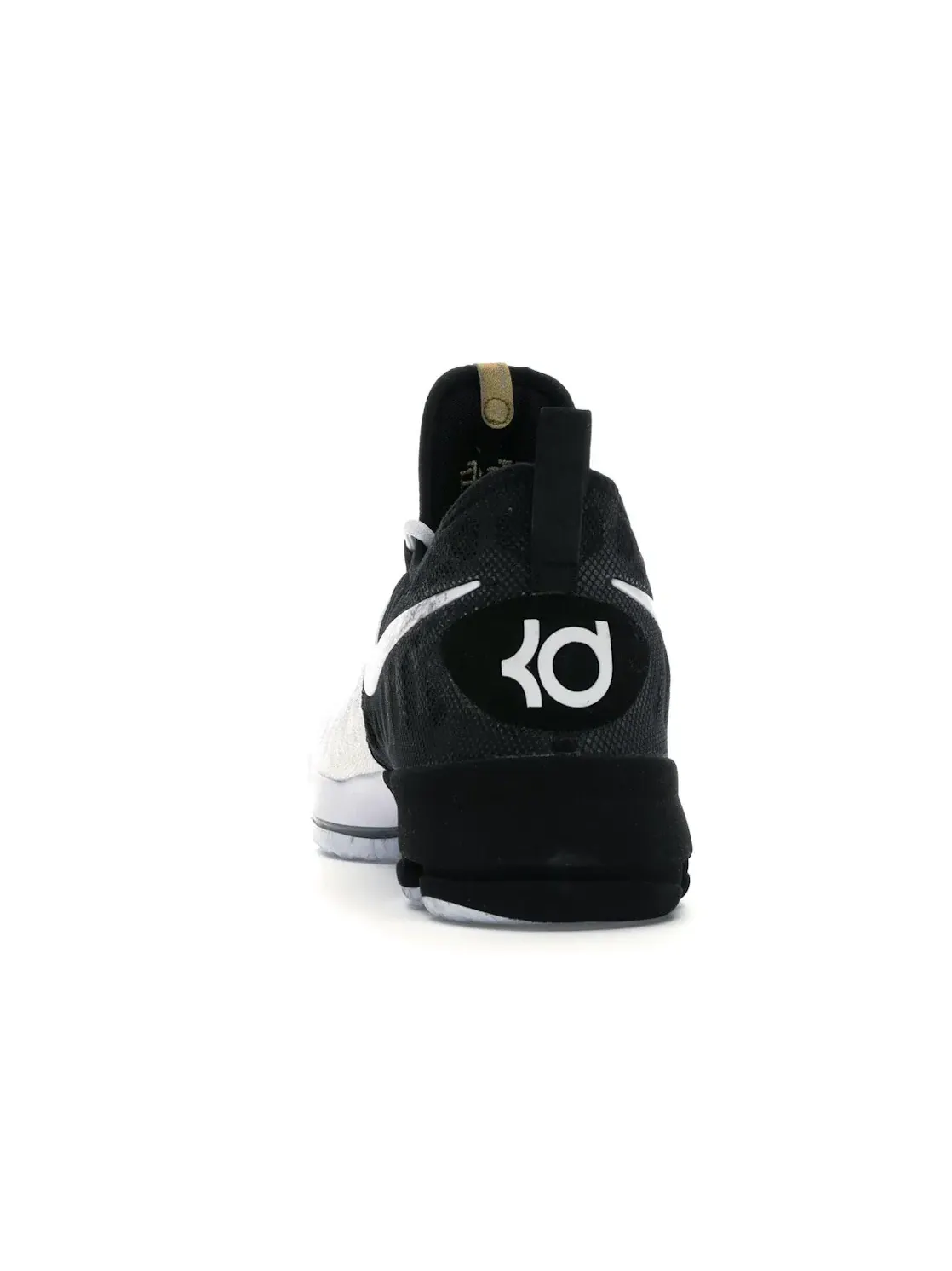 Мужские кроссовки для баскетбола Nike KD 9 BHM — изображение 4 из 4, белый/черный-черный