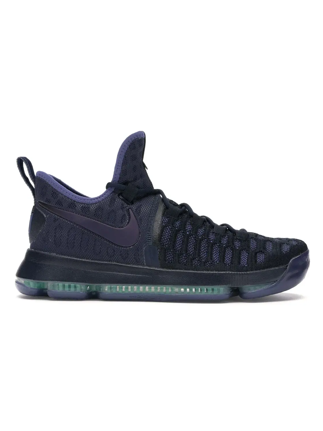 Мужские кроссовки для баскетбола Nike KD 9 — изображение 1 из 4, темный фиолетовый-черный