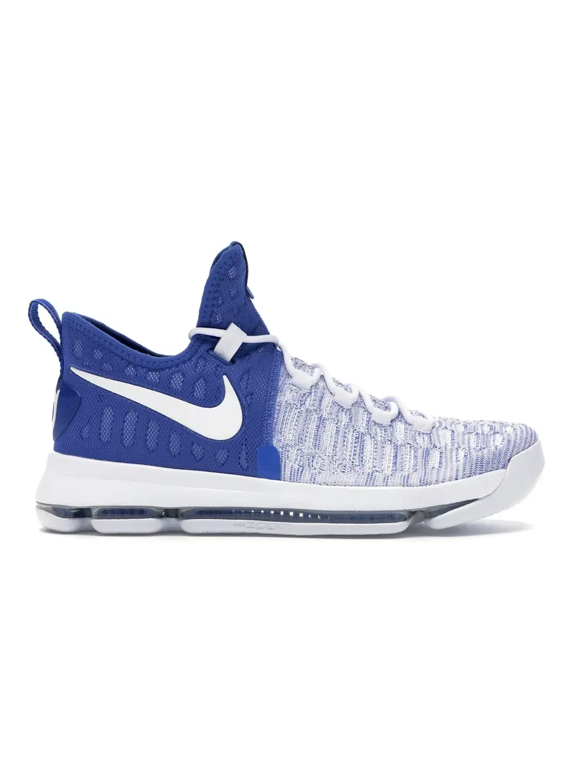 Мужские баскетбольные кроссовки с технологией Flyknit Nike KD 9 — изображение 1 из 4, белый