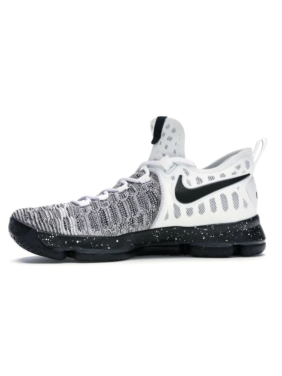 Мужские кроссовки с высокой производительностью Nike KD 9 — изображение 3 из 4, белый/черный