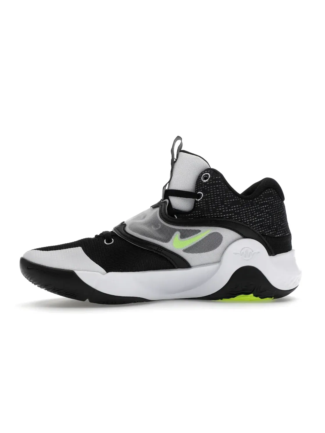 Мужские баскетбольные кроссовки с поддержкой Nike KD Trey 5 X — изображение 3 из 4, черный//белый