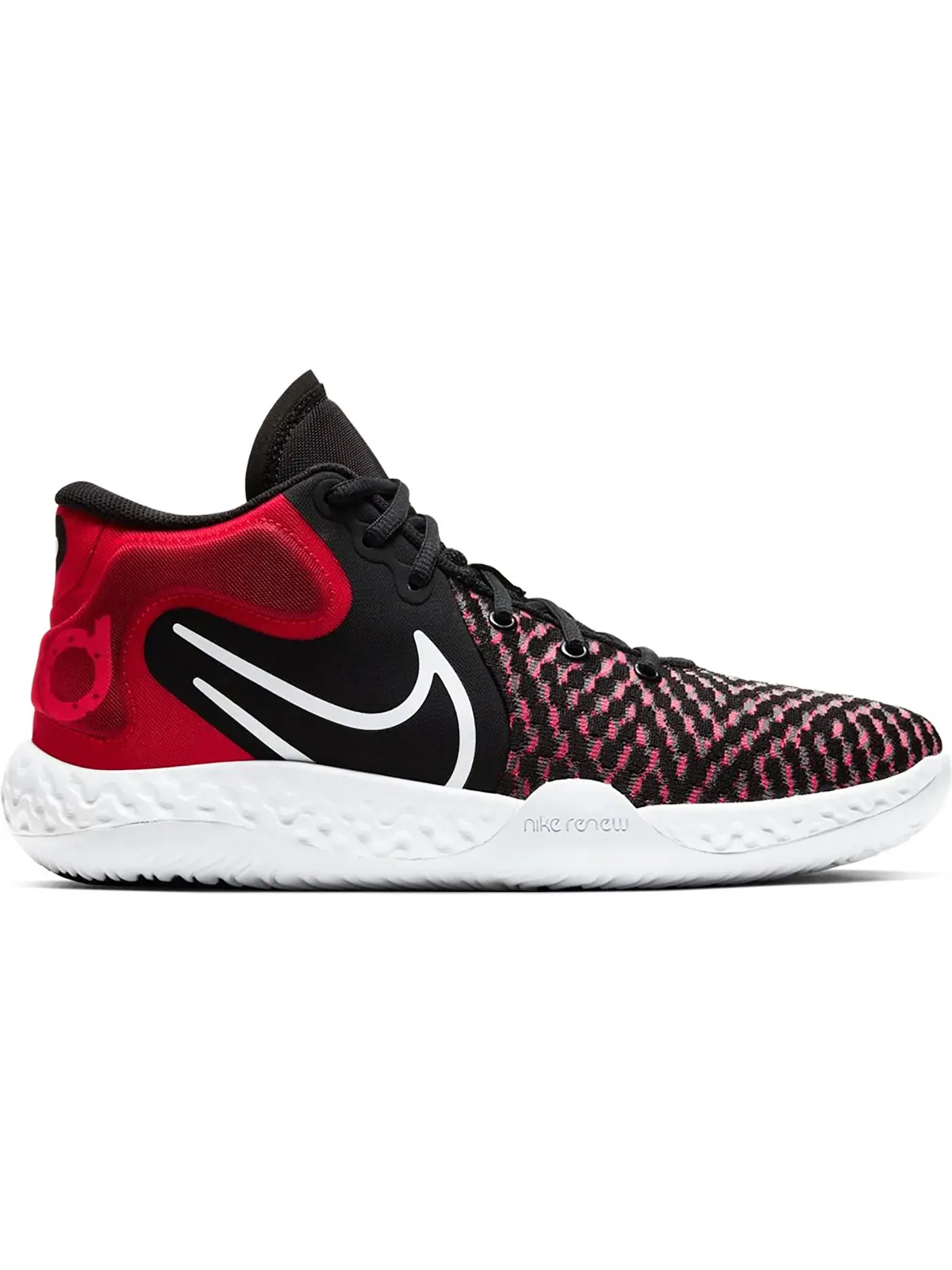 Мужские баскетбольные кроссовки Nike KD Trey 5 VIII — изображение 1 из 1, черный/красный-белый