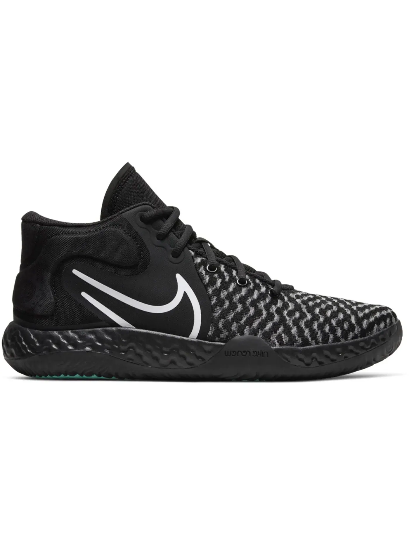 Мужские кроссовки для баскетбола Nike KD Trey 5 VIII — изображение 1 из 1, черный серый белый