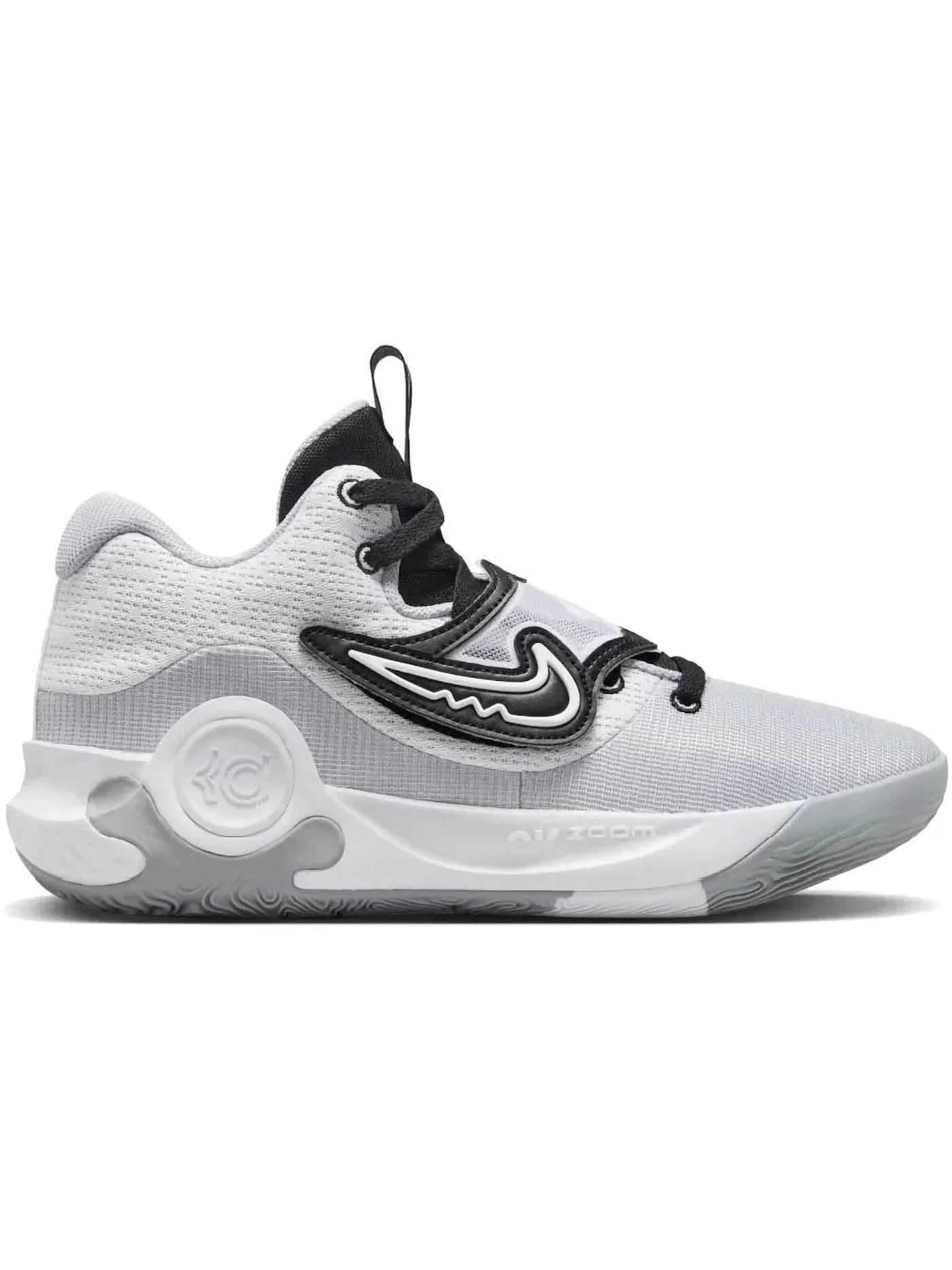 Мужские кроссовки для баскетбола Nike KD Trey 5 X — изображение 1 из 1, белый/черный/серый/белый