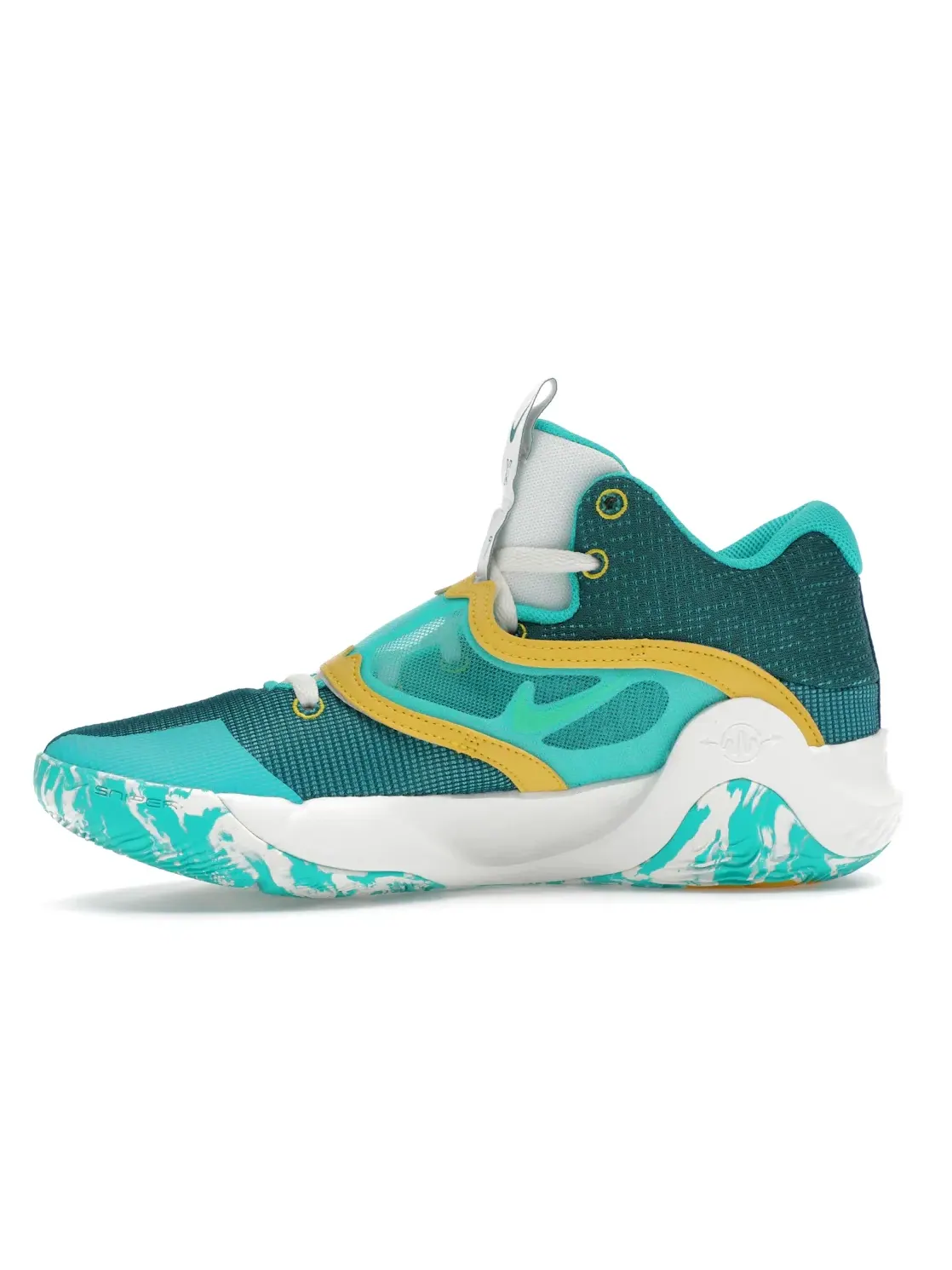 Мужские кроссовки для баскетбола Nike KD Trey 5 X — изображение 3 из 4, прозрачный