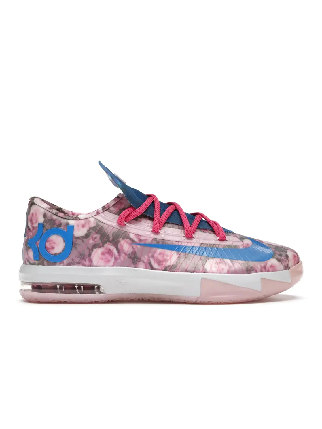 Детские кроссовки для мальчиков с принтом Nike KD VI 6 — изображение 1 из 4