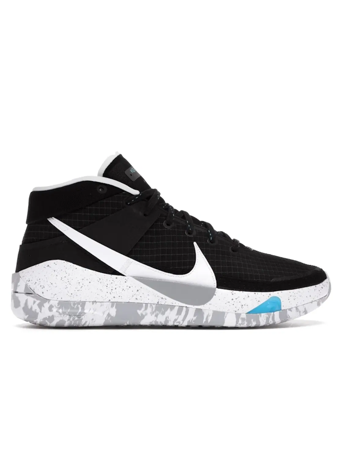 Мужские кроссовки для баскетбола Nike KD 13 — изображение 1 из 4, черный/серый белый