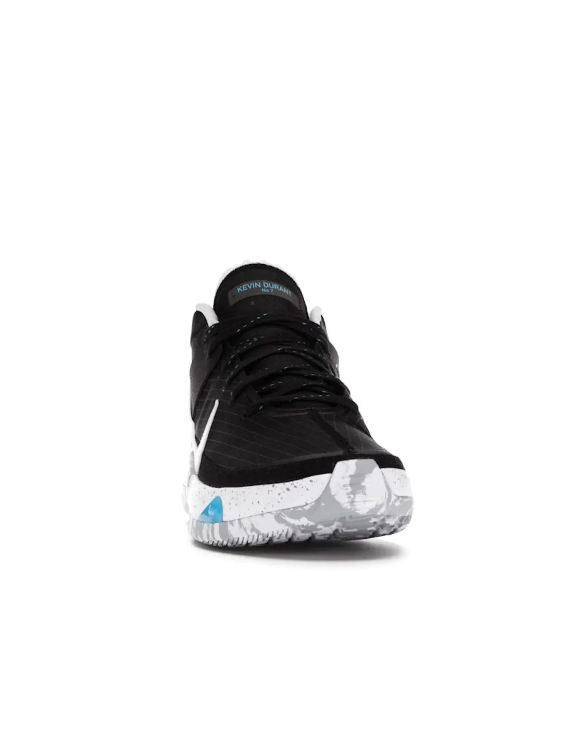 Мужские кроссовки для баскетбола Nike KD 13 — изображение 2 из 4, черный/серый белый