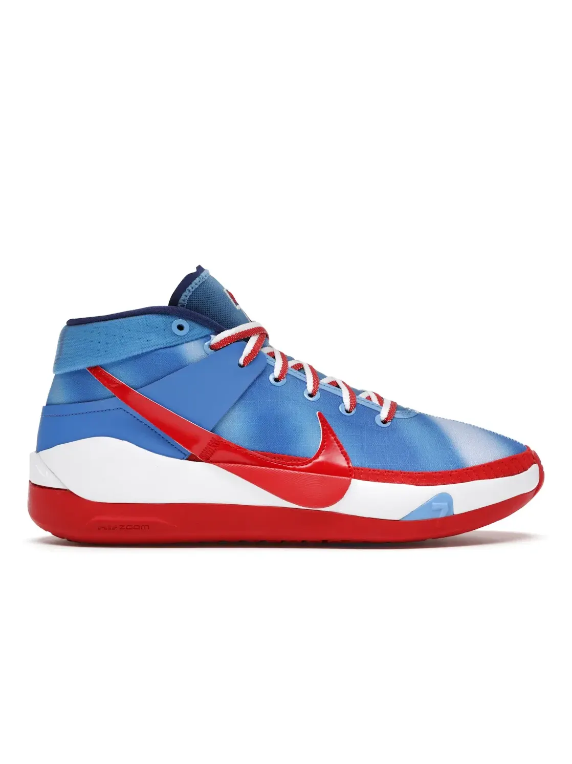 Мужские баскетбольные кроссовки с Zoom Air Nike KD 13 — изображение 1 из 4, синий/белый/красный