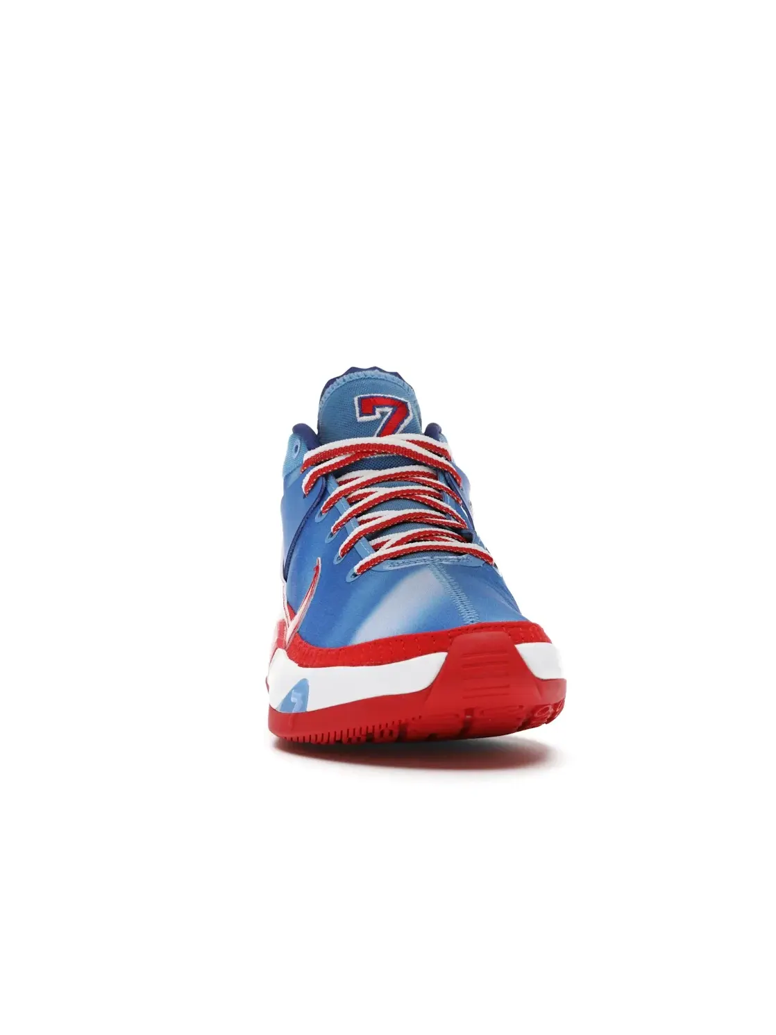Мужские баскетбольные кроссовки с Zoom Air Nike KD 13 — изображение 2 из 4, синий/белый/красный