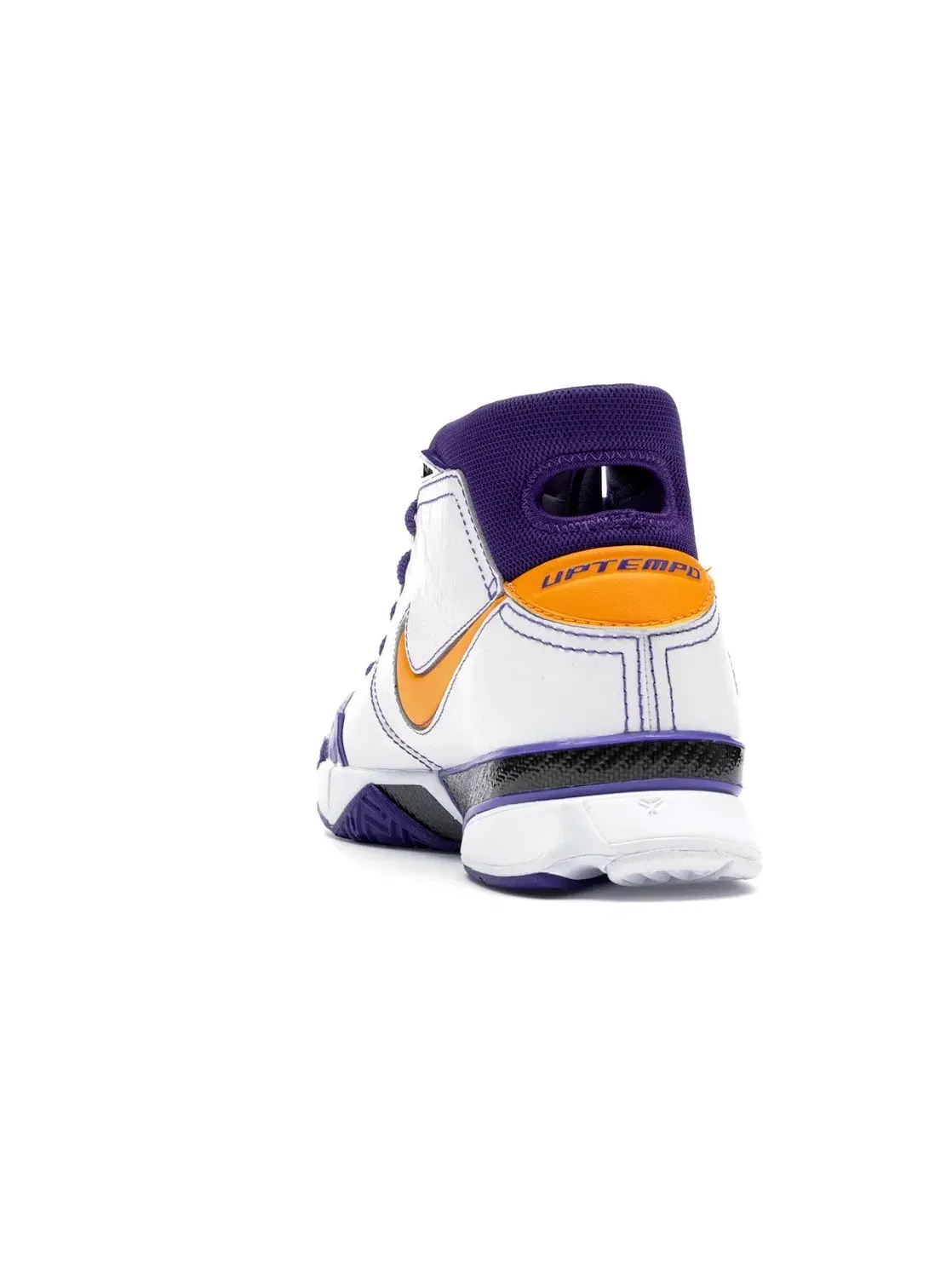 Мужские кроссовки для баскетбола с дизайном Think 16 Nike Kobe 1 Protro — изображение 4 из 4, белый фиолетовый