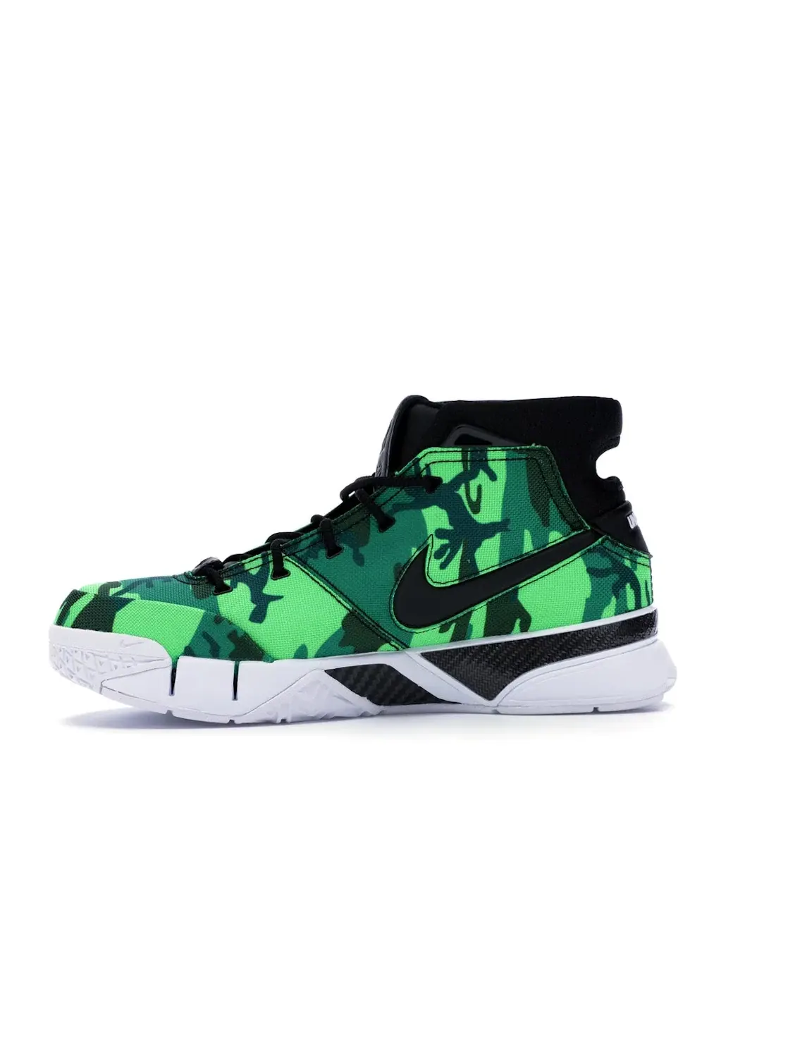 Мужские кроссовки с камуфляжным принтом Nike Kobe 1 Protro Nike — изображение 3 из 4, мульти-/черный-зеленый
