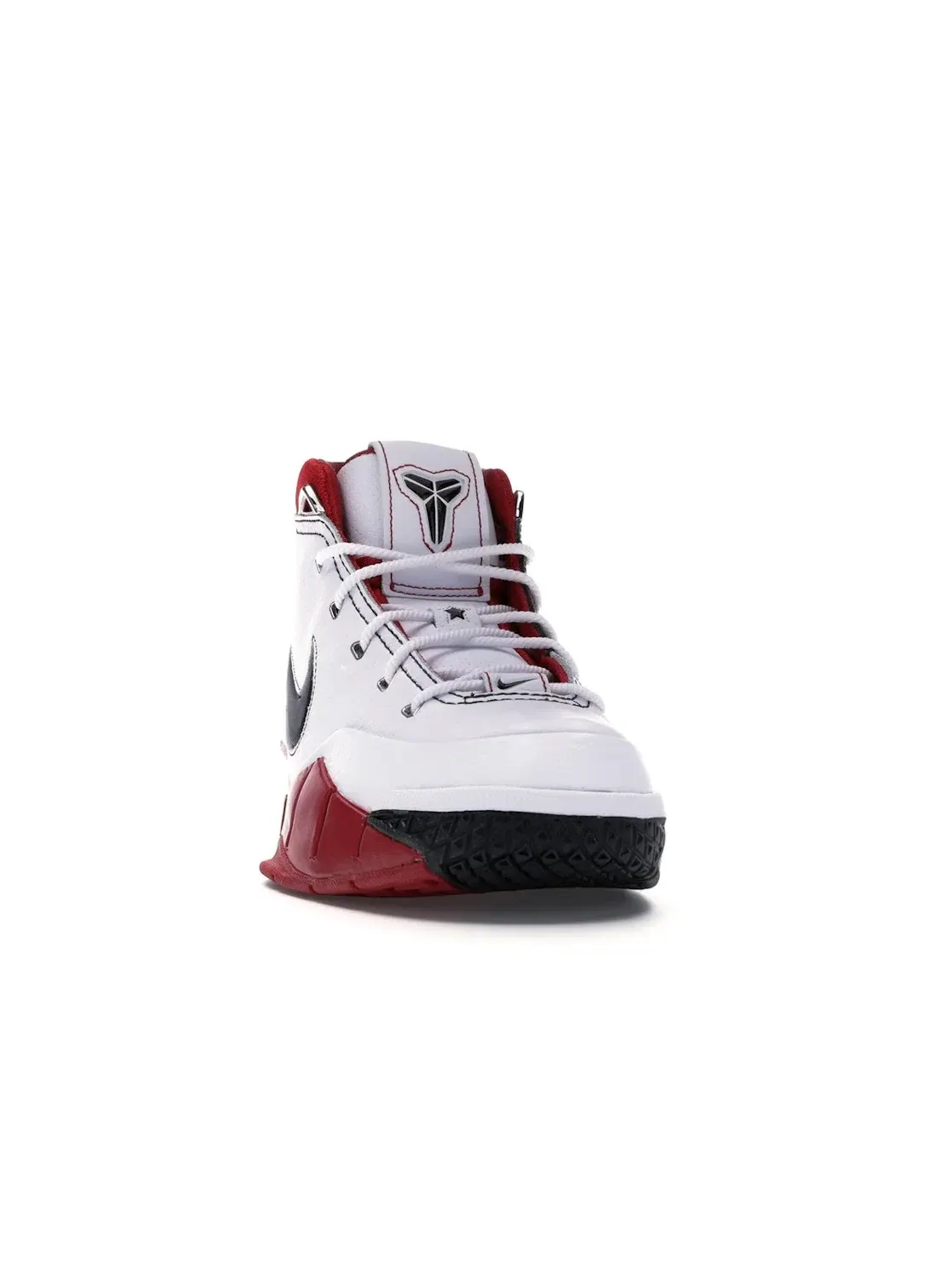 Мужские кроссовки для баскетбола с амортизацией Nike Kobe 1 Protro — изображение 2 из 4, белый/черный-красный