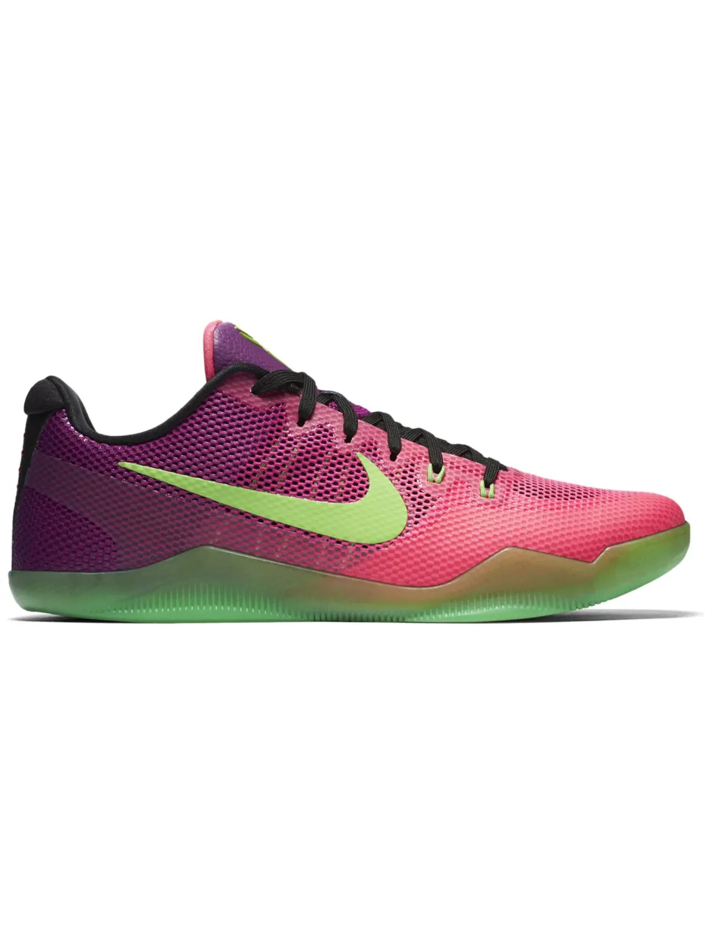 Мужские кроссовки для баскетбола Nike Kobe 11 What The Mambacurial — изображение 1 из 1, розовый/зеленый-красный