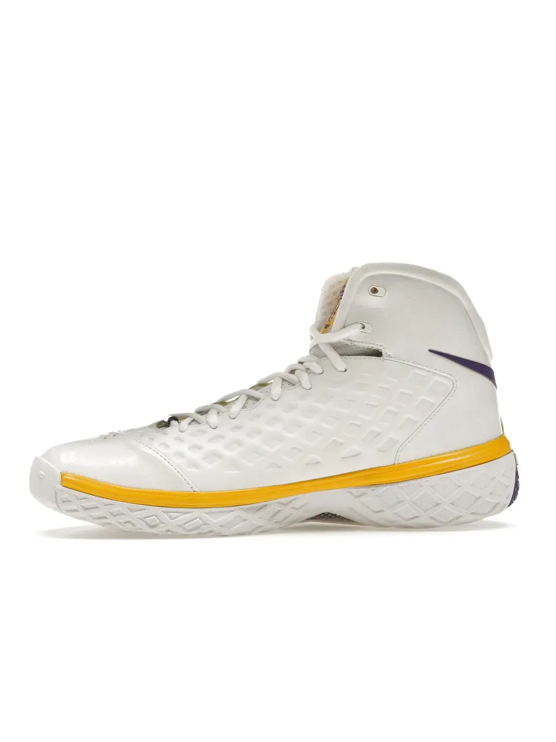 Мужские кроссовки для баскетбола Nike Kobe 3 SL — изображение 3 из 4, белый/фиолетовый