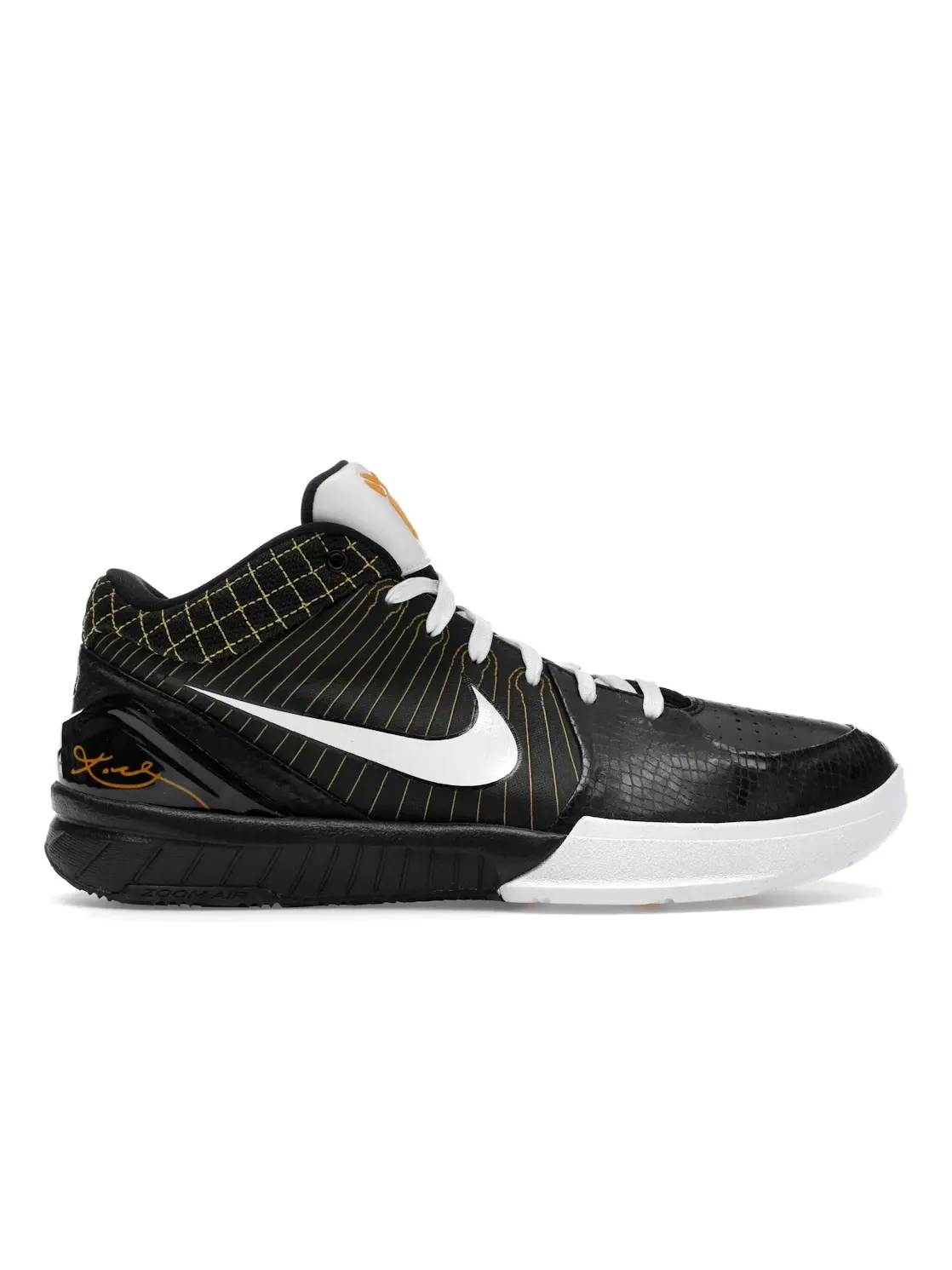 Мужские кроссовки для баскетбола Nike Kobe 4 — изображение 1 из 4, черный/белый