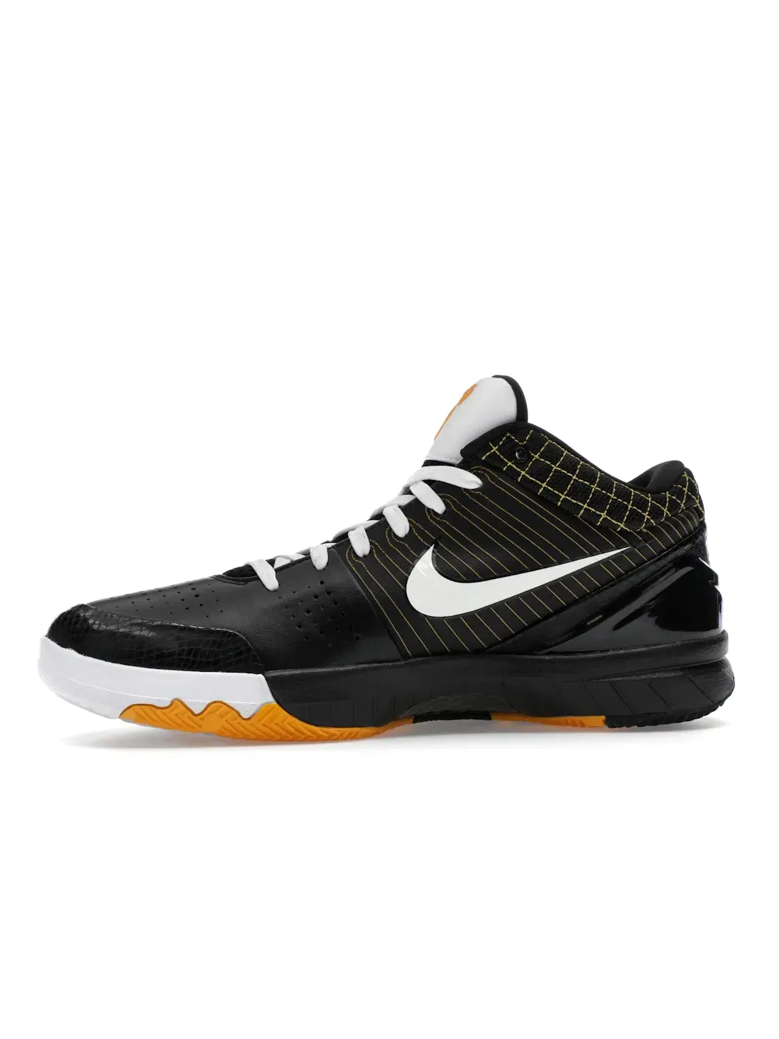 Мужские кроссовки для баскетбола Nike Kobe 4 — изображение 3 из 4, черный/белый