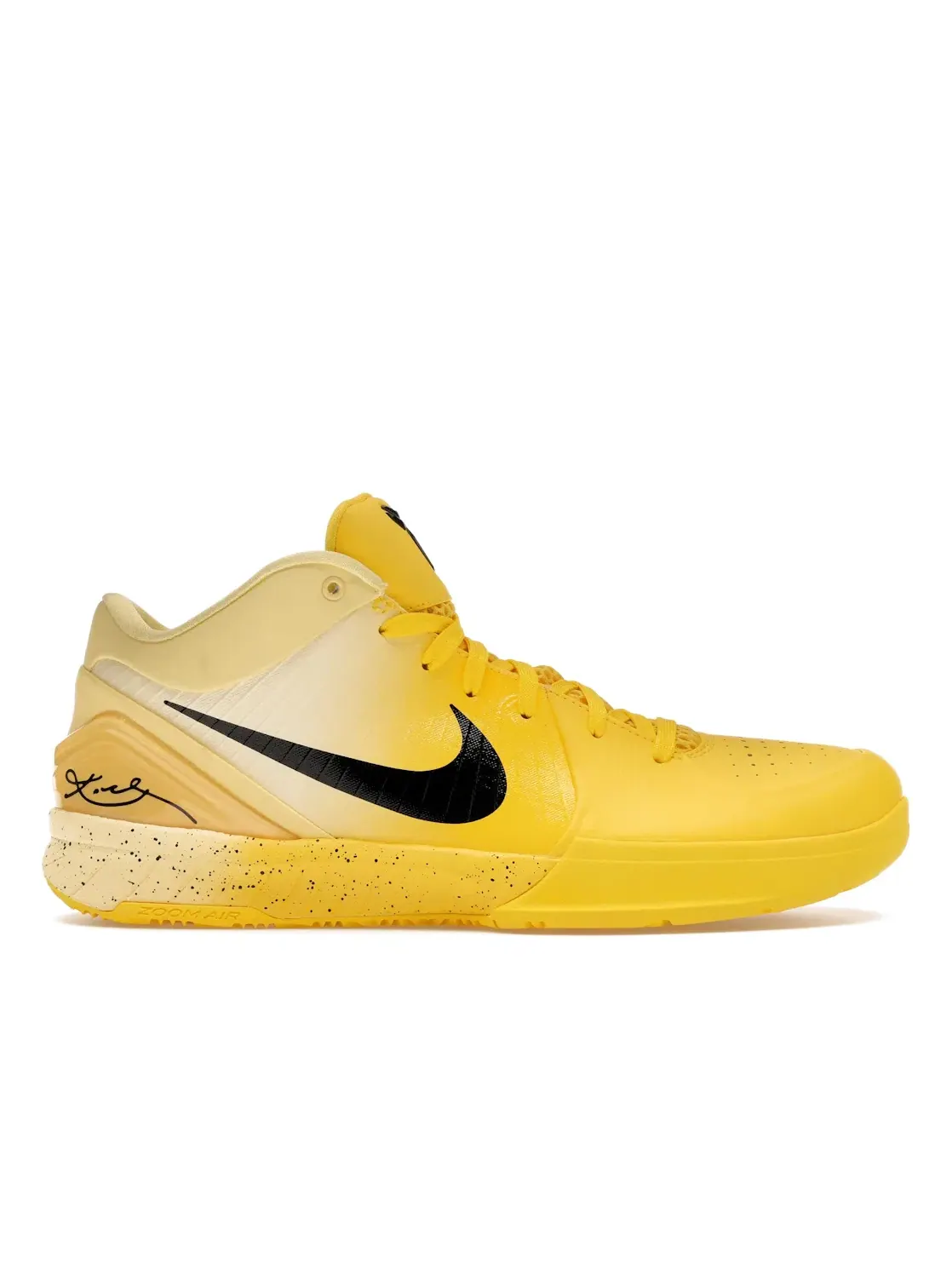 Мужские кроссовки для баскетбола Nike Kobe 4 Protro — изображение 1 из 4, черный/желтый