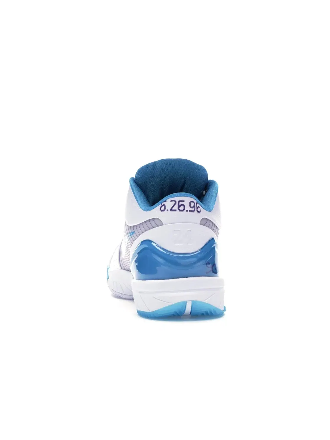 Мужские кроссовки баскетбольные Nike Kobe 4 Protro — изображение 4 из 4, белый/фиолетовый-синий
