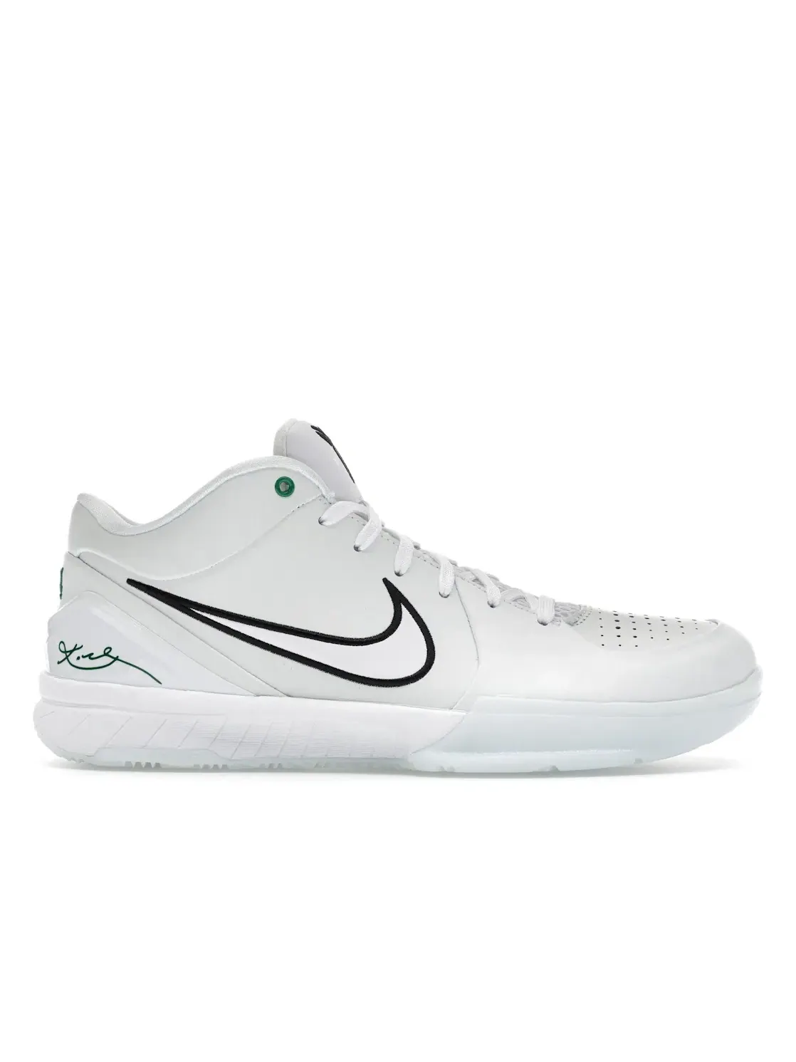 Мужские кроссовки для баскетбола с ретро-дизайном Nike Kobe 4 Protro — изображение 1 из 4, белый/синий/фиолетовый