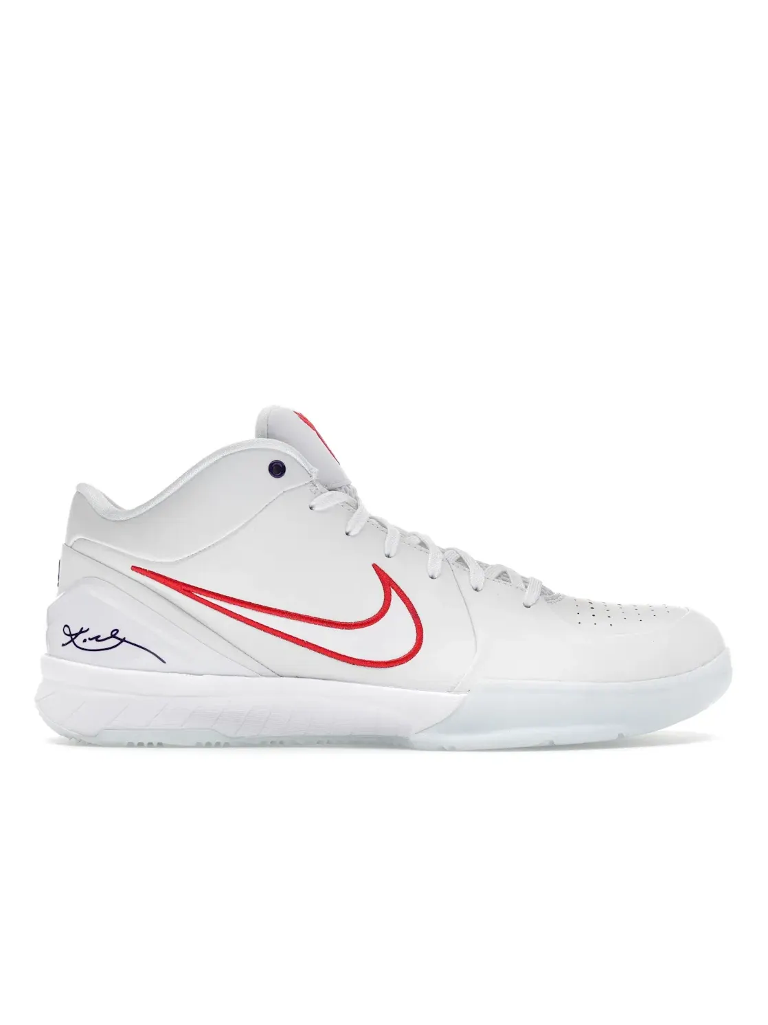 Мужские кроссовки для баскетбола Nike Kobe 4 Protro Draft Day Pack Toronto Raptors — изображение 1 из 3, белый/синий