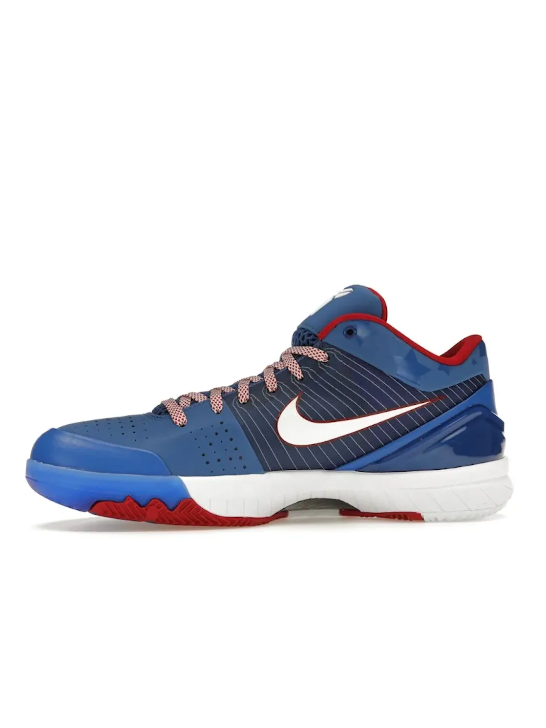 Мужские кроссовки для баскетбола с принтом Nike Kobe 4 Protro Nike — изображение 3 из 4, белый/красный