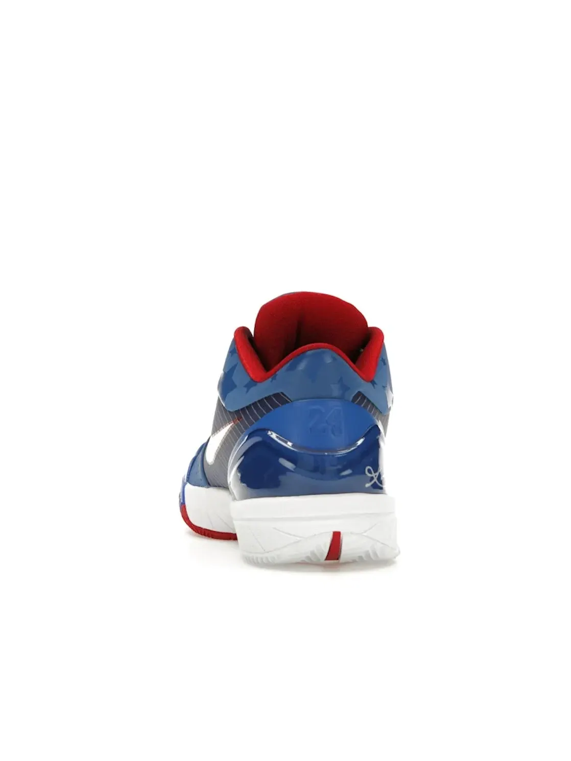 Мужские кроссовки для баскетбола с принтом Nike Kobe 4 Protro Nike — изображение 4 из 4, белый/красный