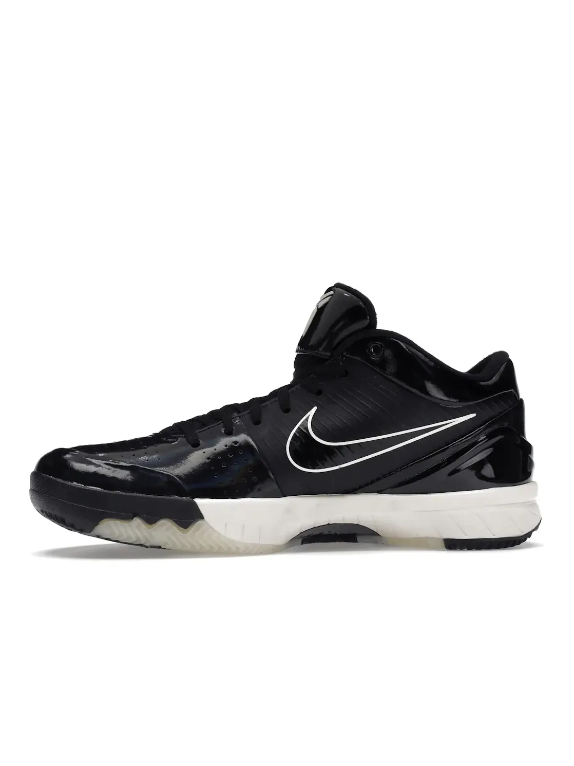 Мужские кроссовки с иридиевым верхом Nike Kobe 4 Protro Undefeated — изображение 3 из 4, черный/белый-черный
