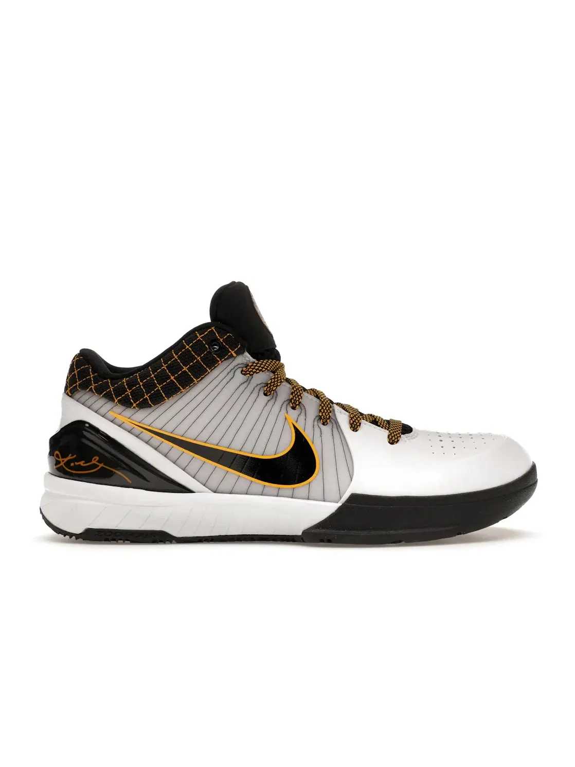 Мужские кроссовки для баскетбола Nike Kobe 4 Protro — изображение 1 из 4, белый/черный
