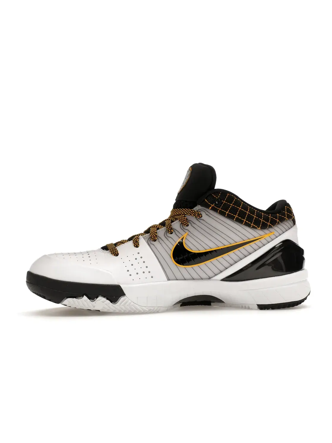 Мужские кроссовки для баскетбола Nike Kobe 4 Protro — изображение 3 из 4, белый/черный