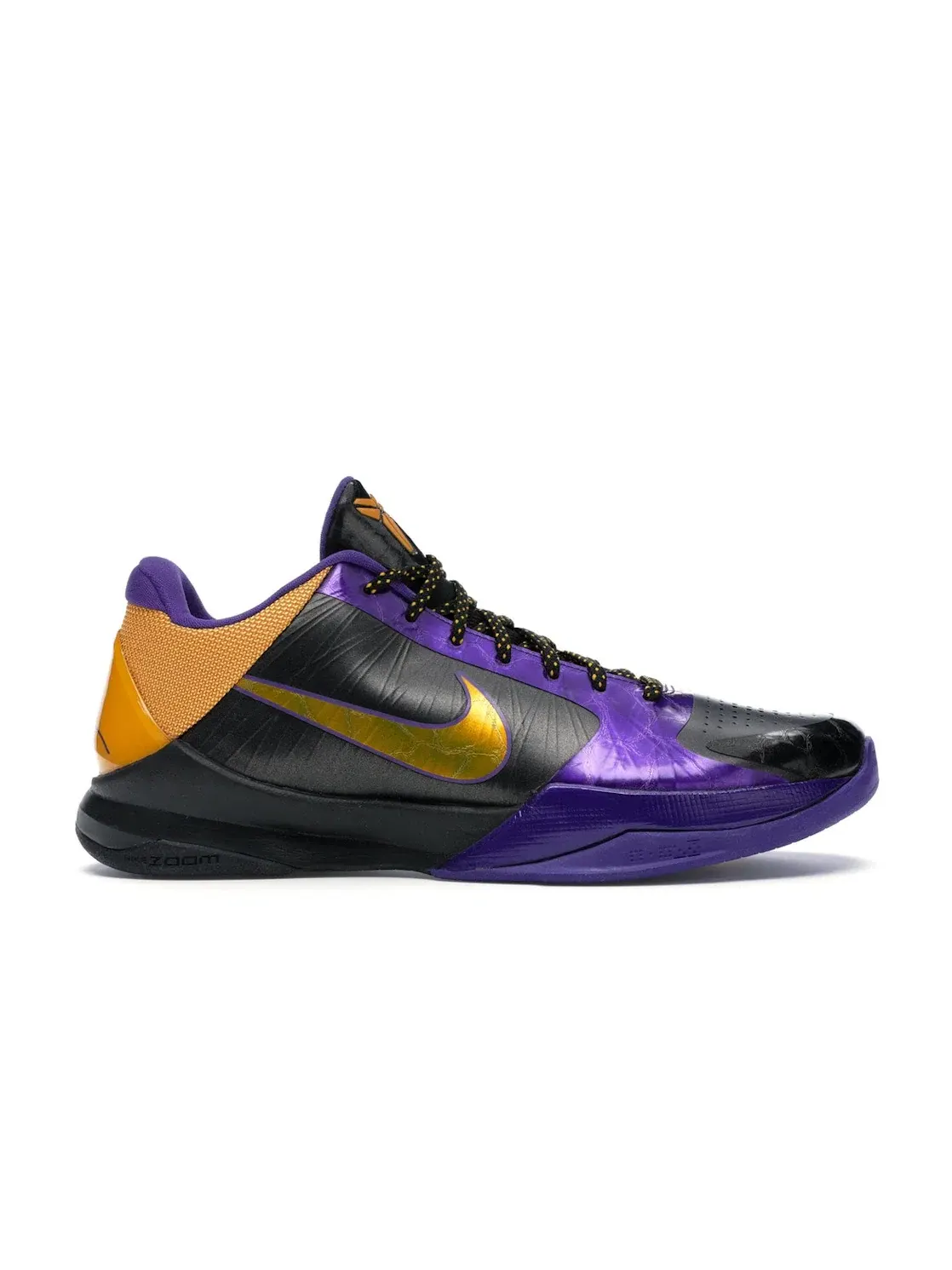 Мужские баскетбольные кроссовки Nike Kobe 5 Lakers — изображение 1 из 4, черный/-фиолетовый