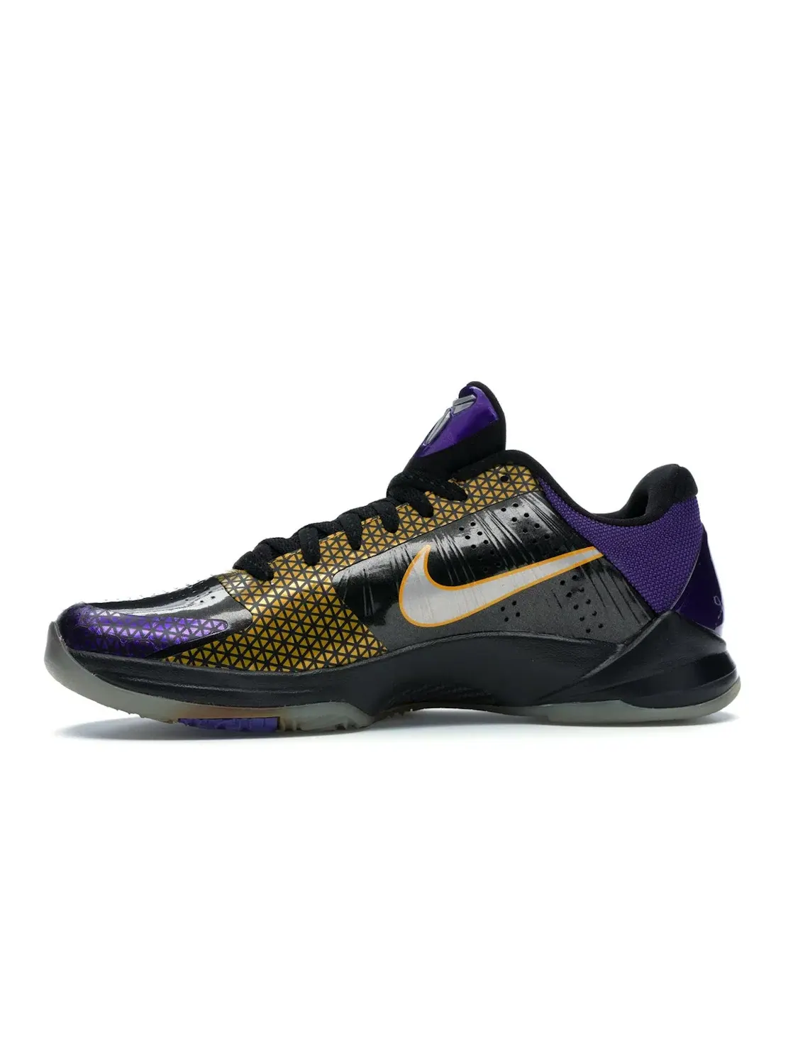 Мужские кроссовки для баскетбола Nike Kobe 5 — изображение 3 из 4, черный/--фиолетовый