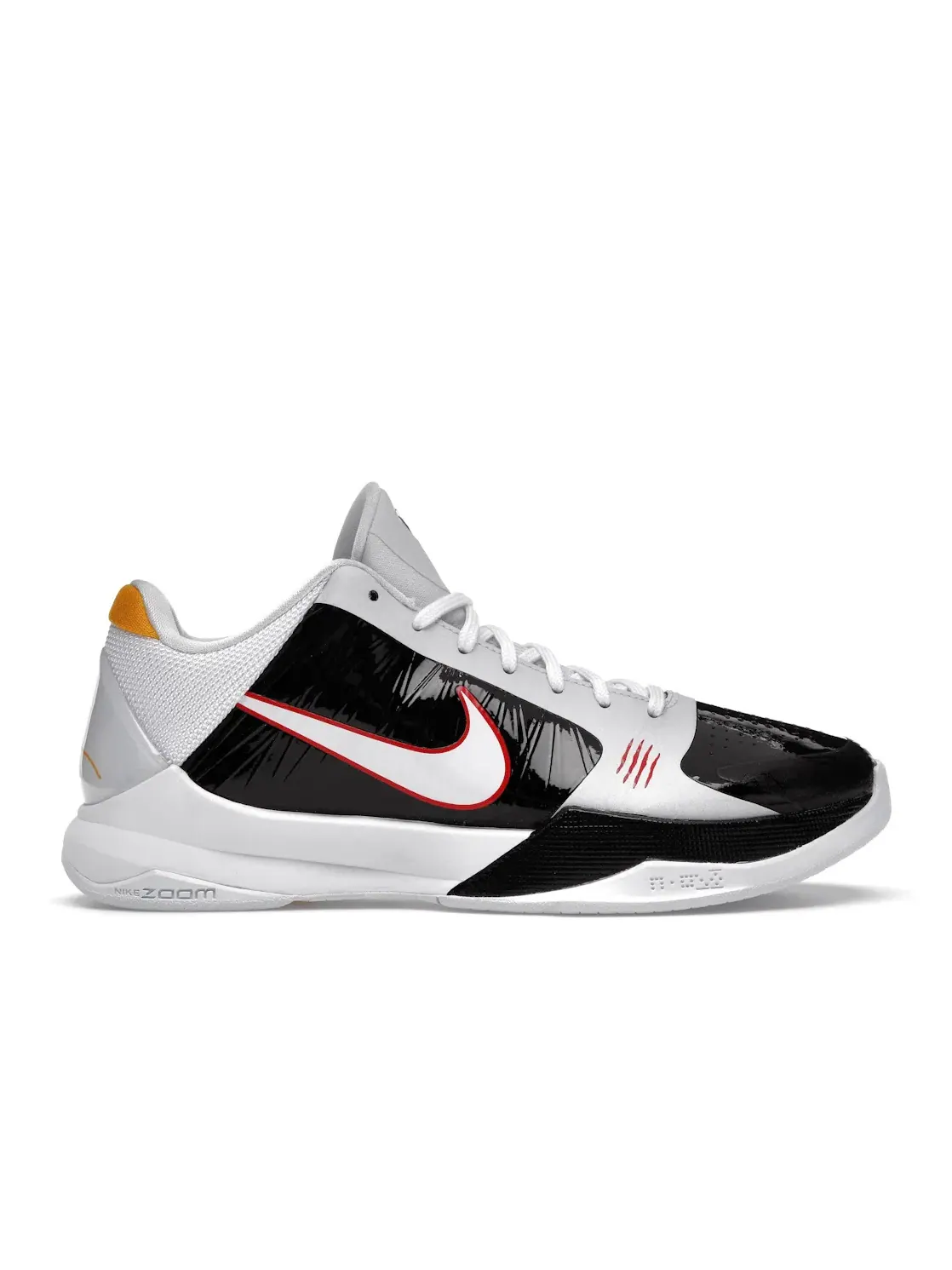 Мужские кроссовки для баскетбола с дизайном Nike Kobe 5 Protro Nike — изображение 1 из 4, белый/черный-красный